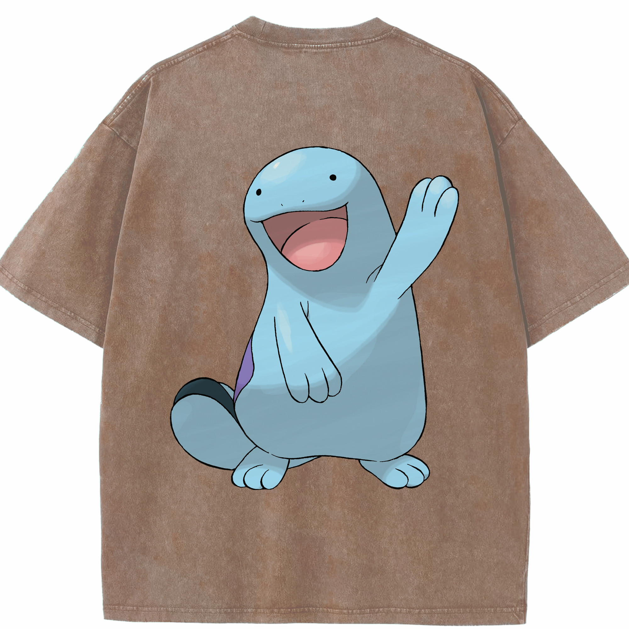 （画像用） ポケットモンスター Pokémon 綿100% ヴィンテージ風 半袖Tシャツ（背面プリント）
