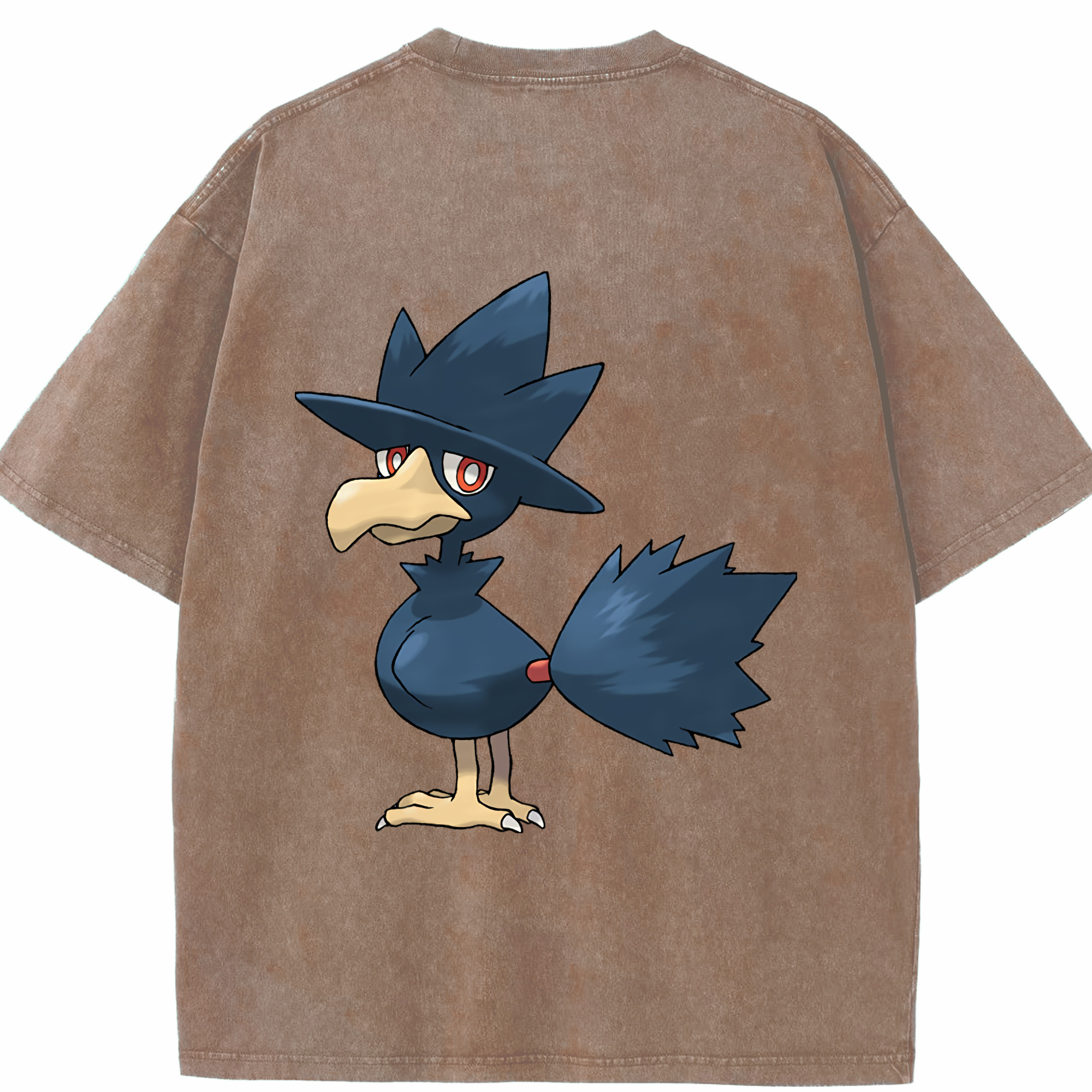 （画像用） ポケットモンスター Pokémon 綿100% ヴィンテージ風 半袖Tシャツ（背面プリント）