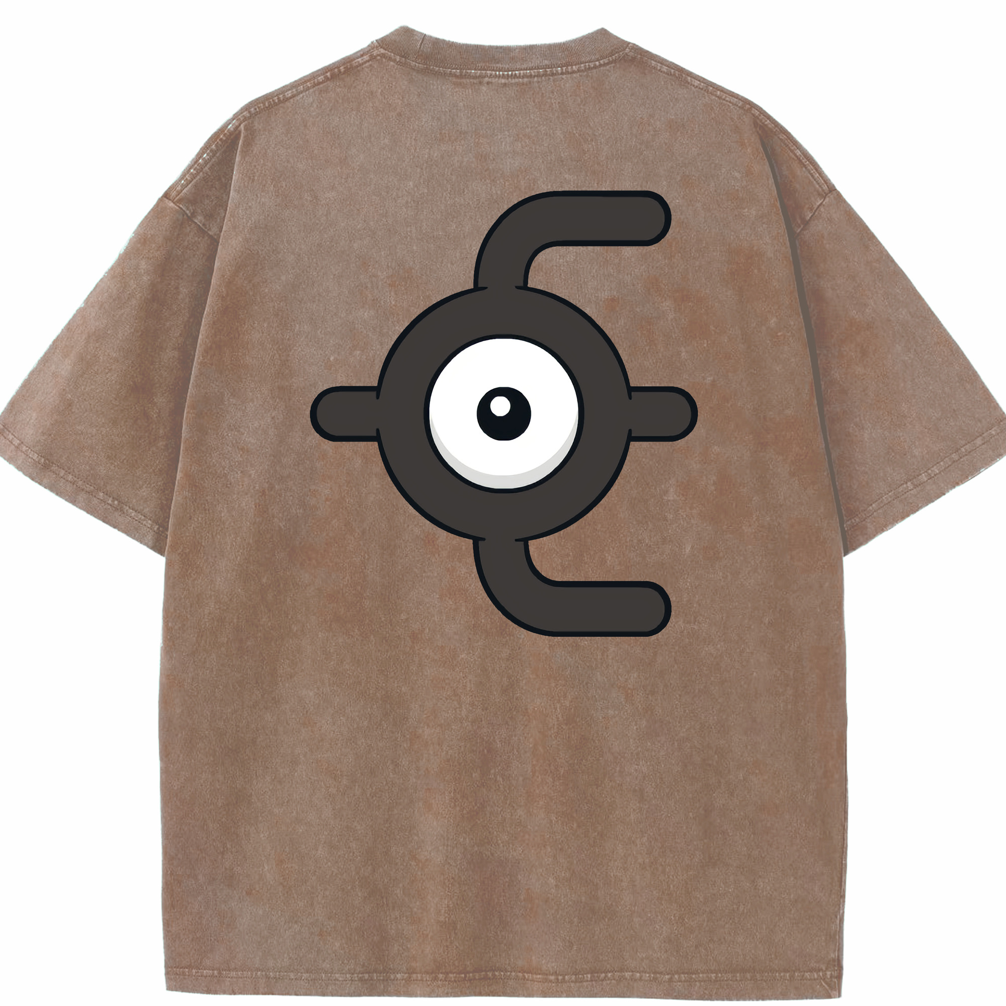 （画像用） ポケットモンスター Pokémon 綿100% ヴィンテージ風 半袖Tシャツ（背面プリント）