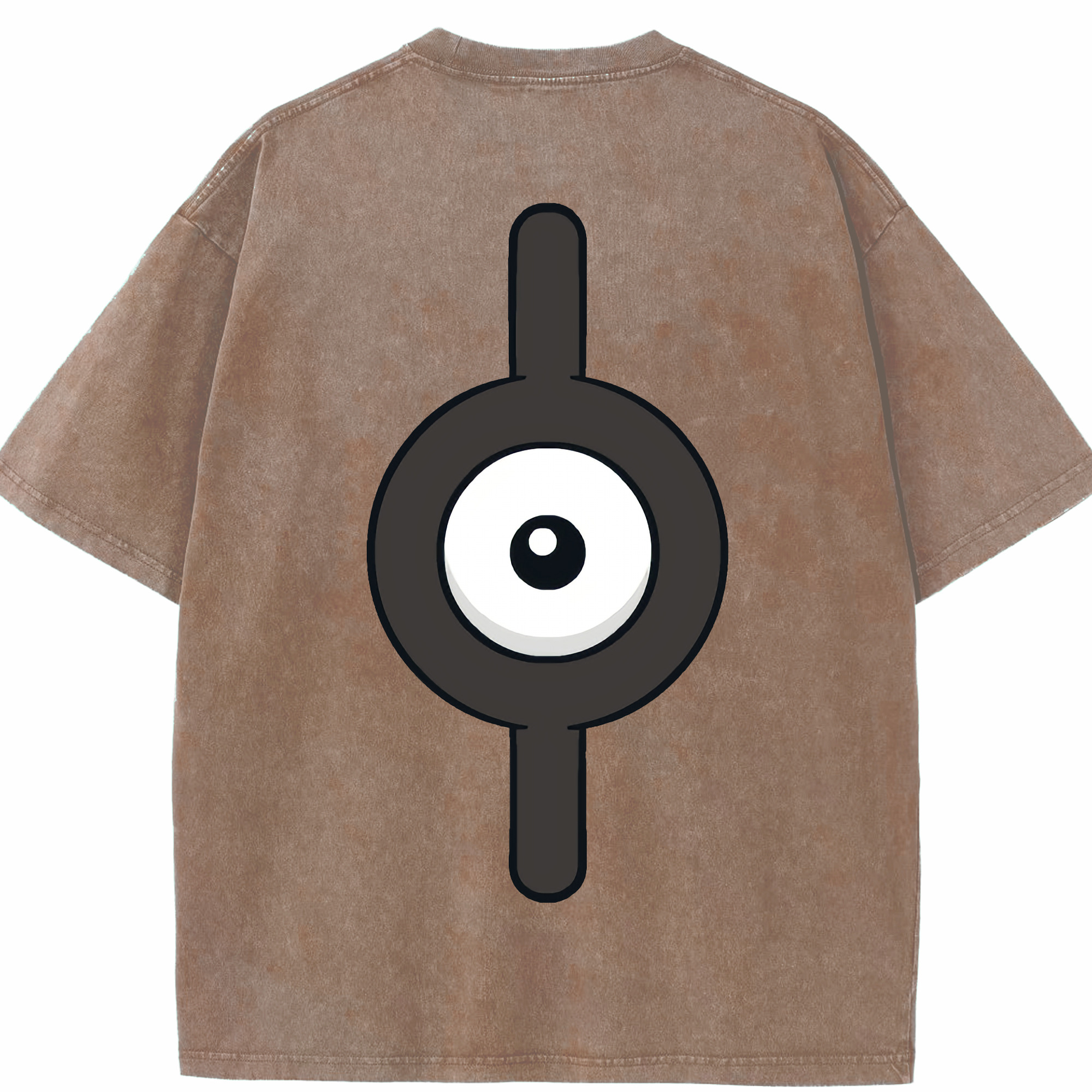 （画像用） ポケットモンスター Pokémon 綿100% ヴィンテージ風 半袖Tシャツ（背面プリント）