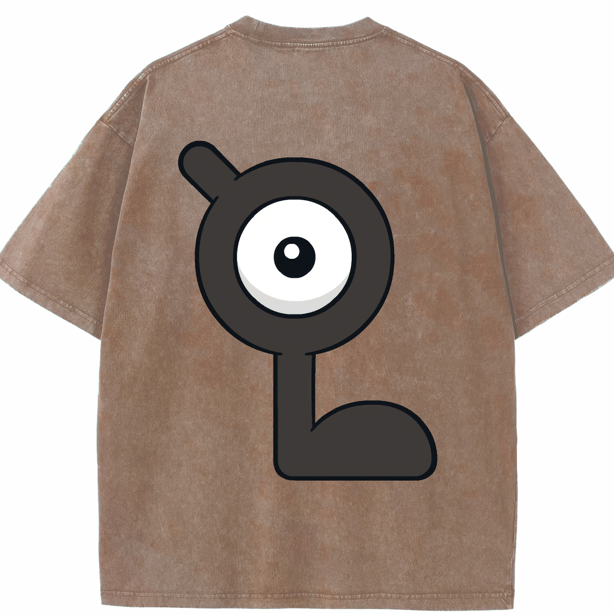 （画像用） ポケットモンスター Pokémon 綿100% ヴィンテージ風 半袖Tシャツ（背面プリント）
