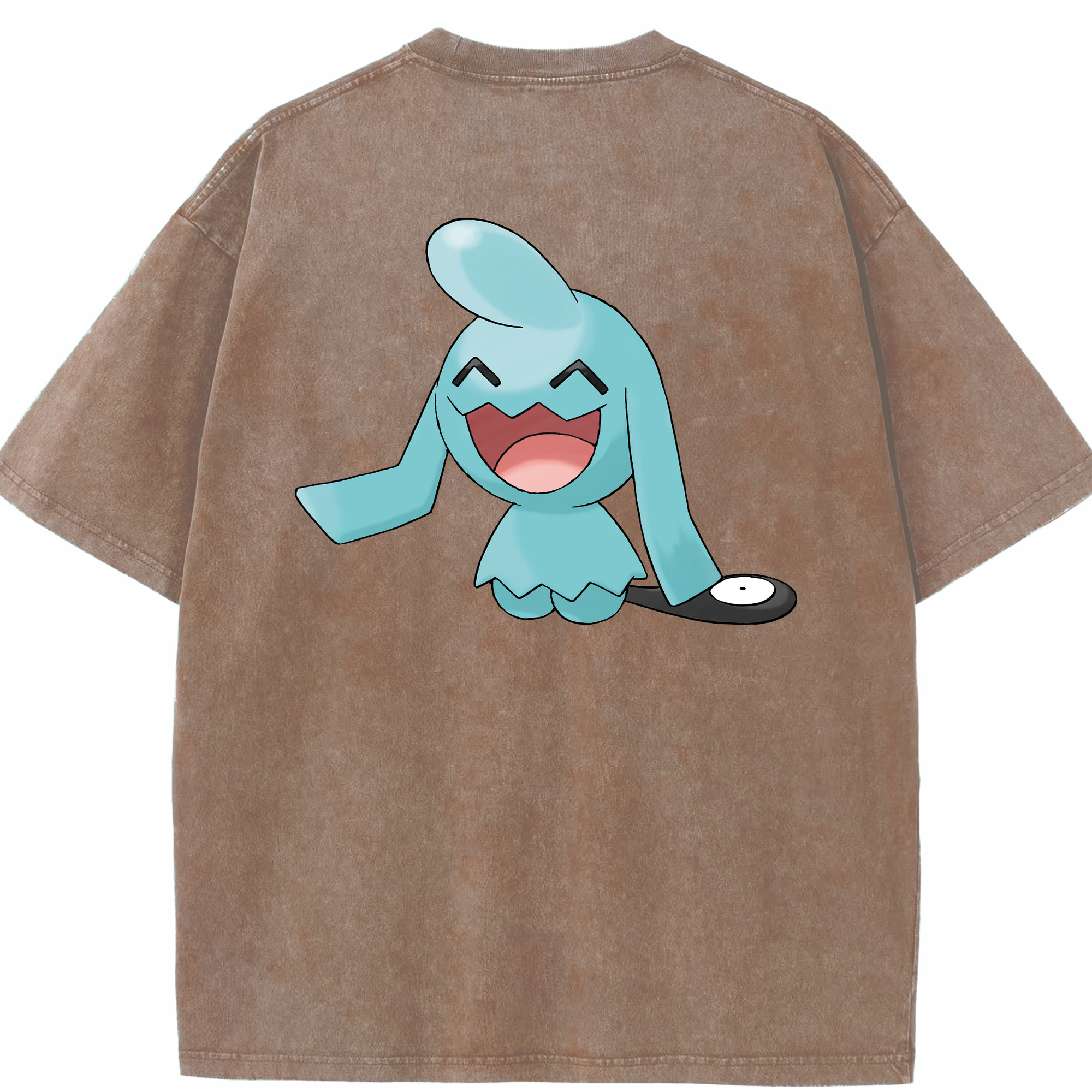 （画像用） ポケットモンスター Pokémon 綿100% ヴィンテージ風 半袖Tシャツ（背面プリント）