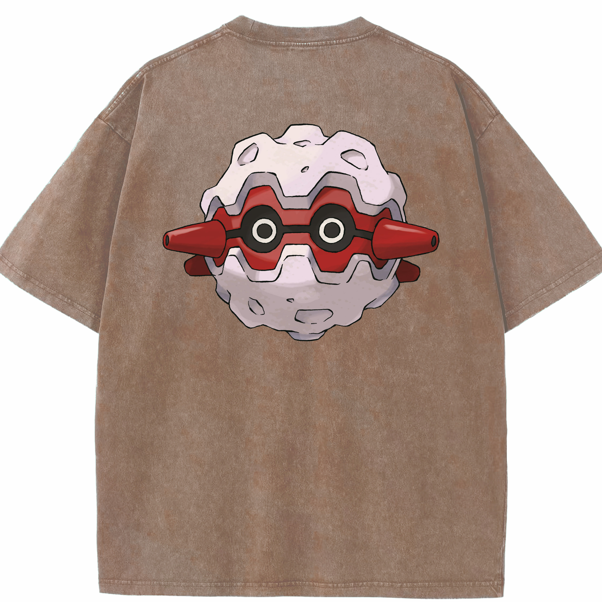 （画像用） ポケットモンスター Pokémon 綿100% ヴィンテージ風 半袖Tシャツ（背面プリント）