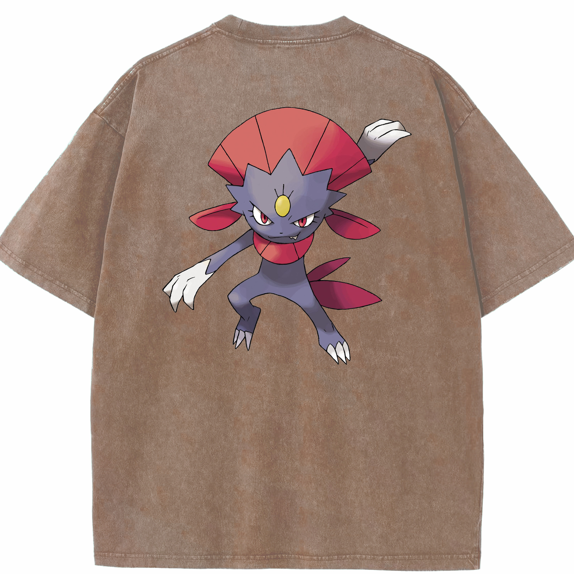 （画像用） ポケットモンスター Pokémon 綿100% ヴィンテージ風 半袖Tシャツ（背面プリント）