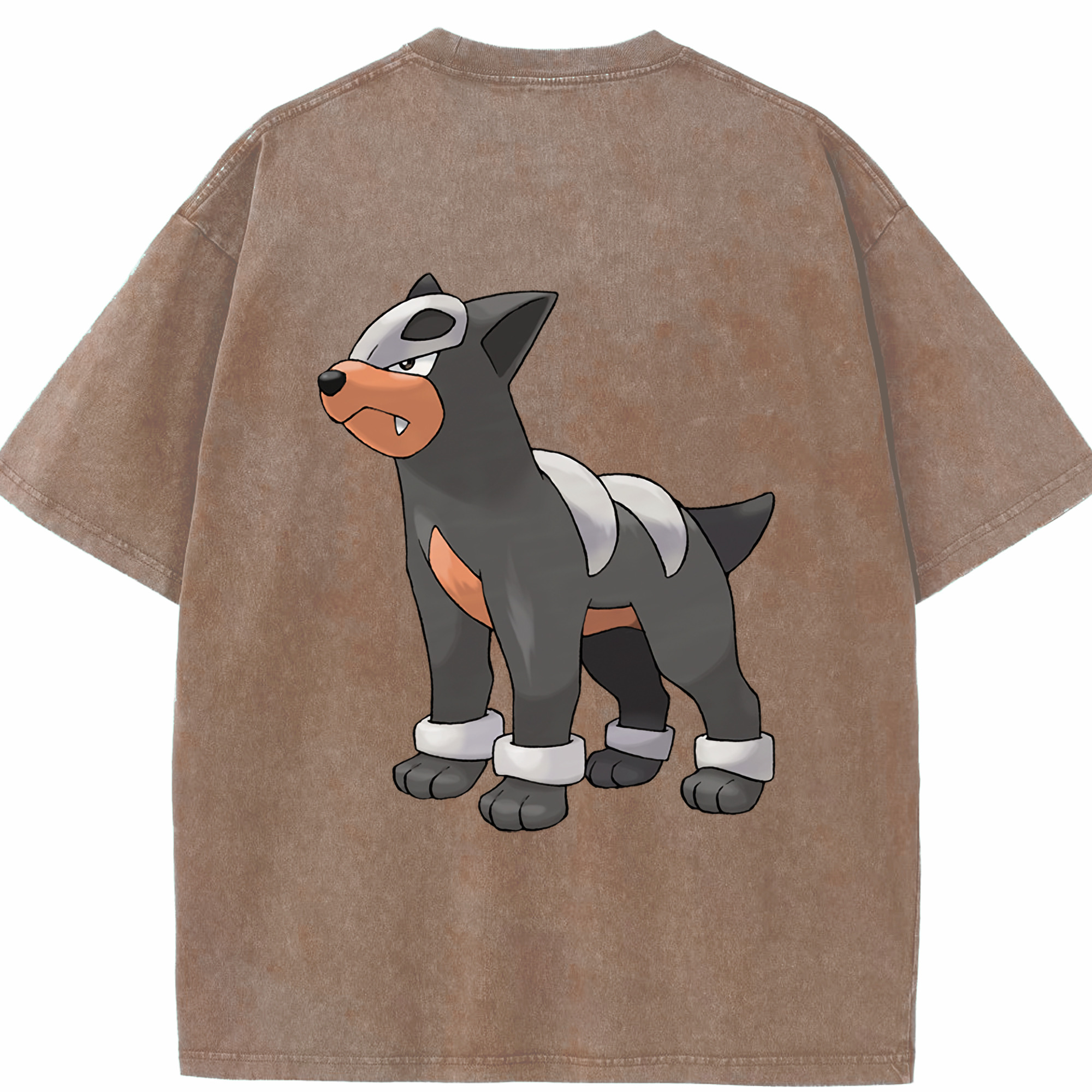 （画像用） ポケットモンスター Pokémon 綿100% ヴィンテージ風 半袖Tシャツ（背面プリント）