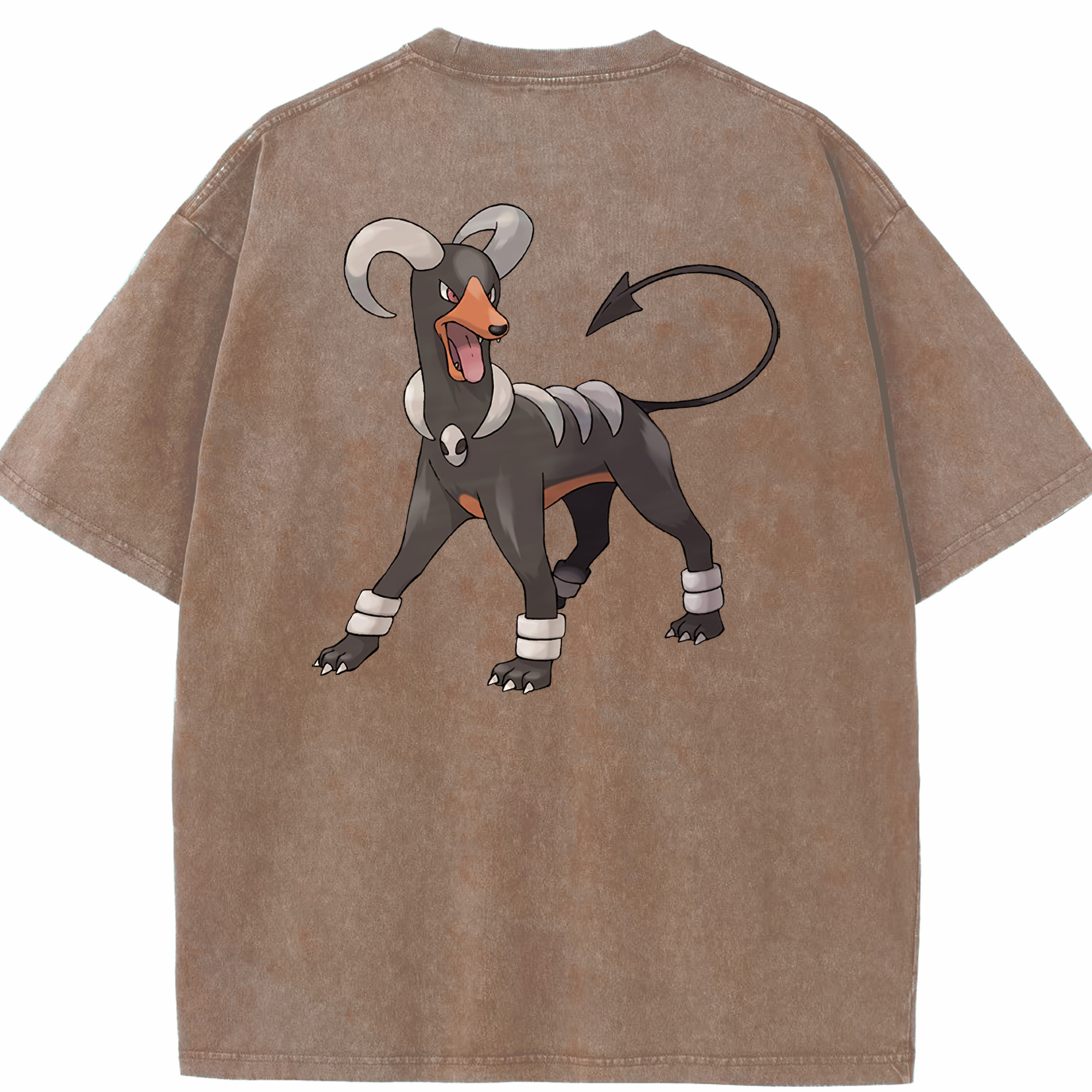 （画像用） ポケットモンスター Pokémon 綿100% ヴィンテージ風 半袖Tシャツ（背面プリント）