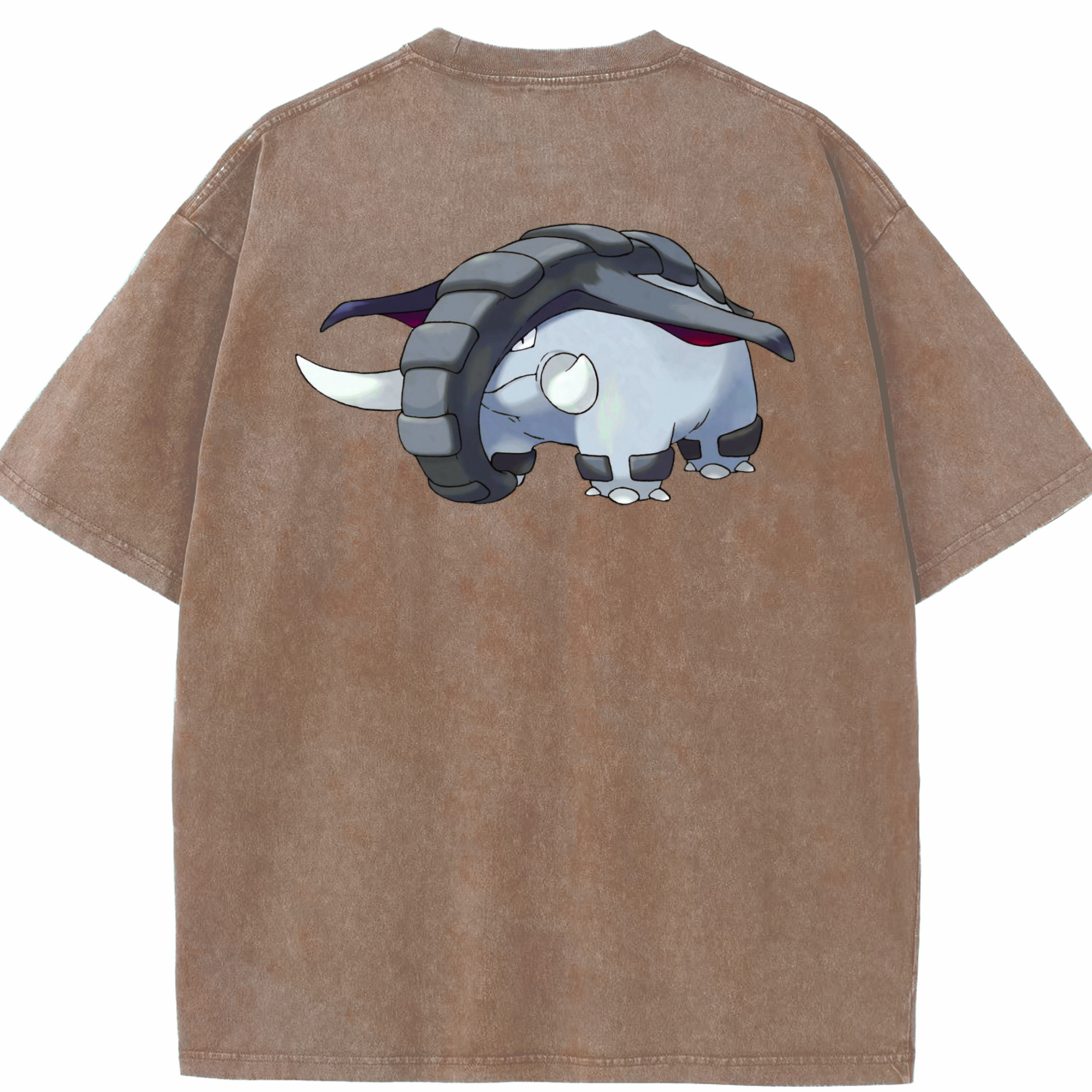 （画像用） ポケットモンスター Pokémon 綿100% ヴィンテージ風 半袖Tシャツ（背面プリント）
