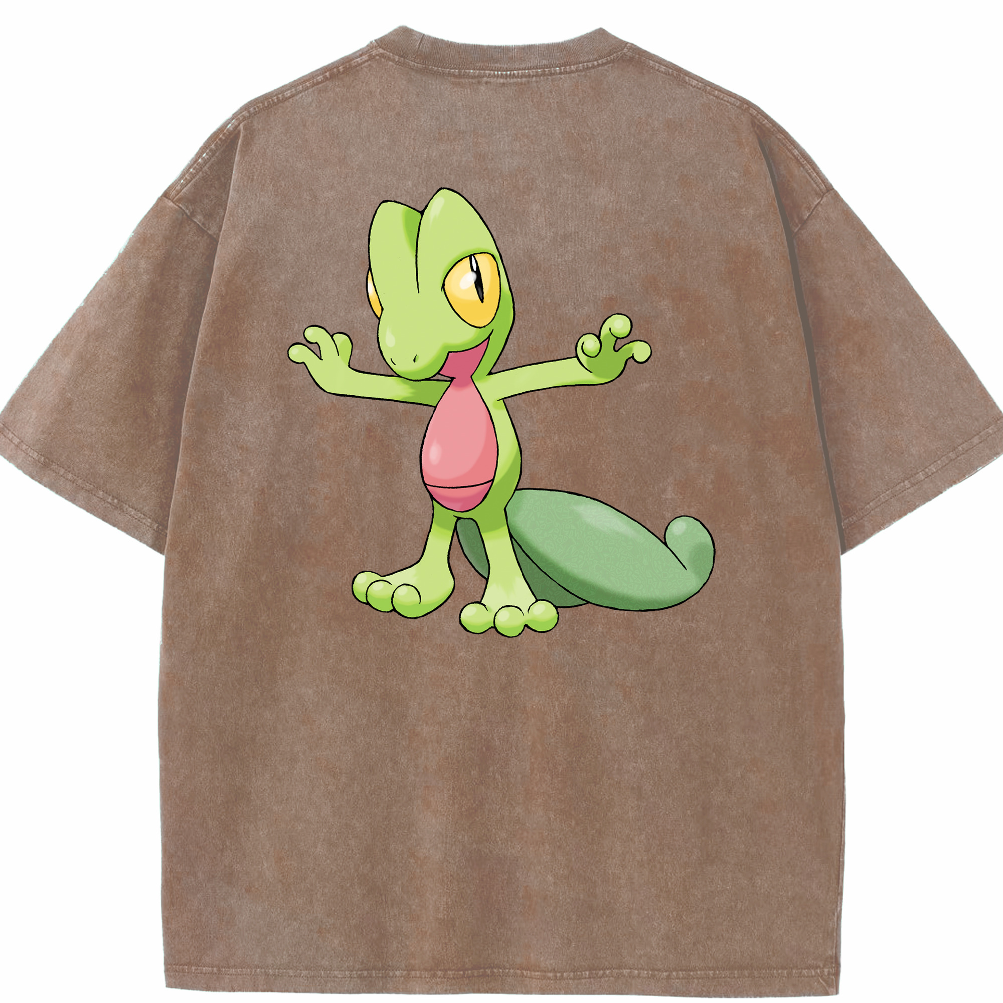 （画像用） ポケットモンスター Pokémon 綿100% ヴィンテージ風 半袖Tシャツ（背面プリント）