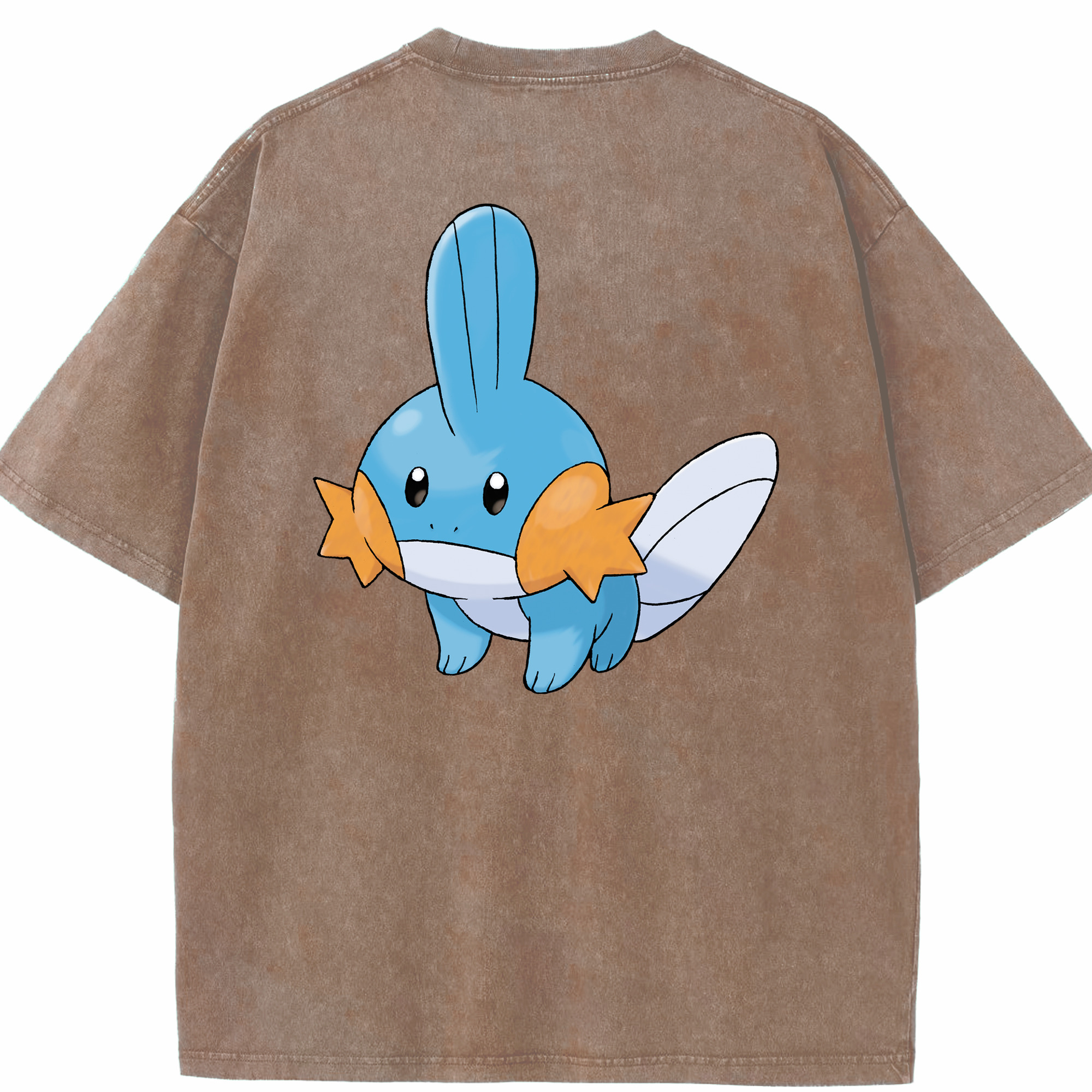 （画像用） ポケットモンスター Pokémon 綿100% ヴィンテージ風 半袖Tシャツ（背面プリント）