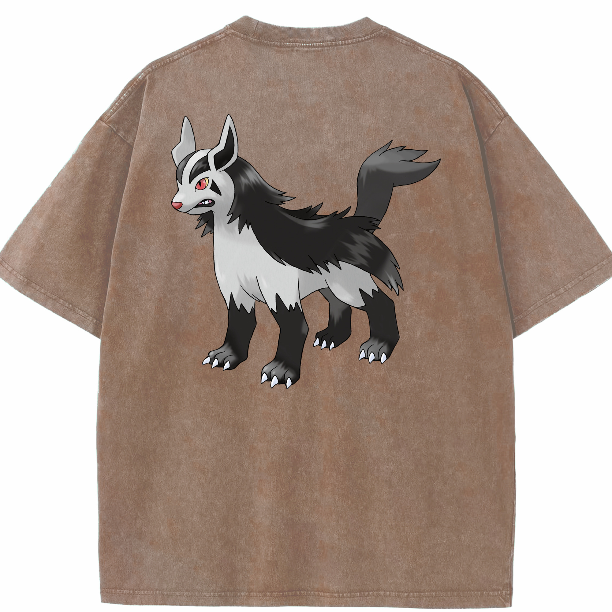 （画像用） ポケットモンスター Pokémon 綿100% ヴィンテージ風 半袖Tシャツ（背面プリント）