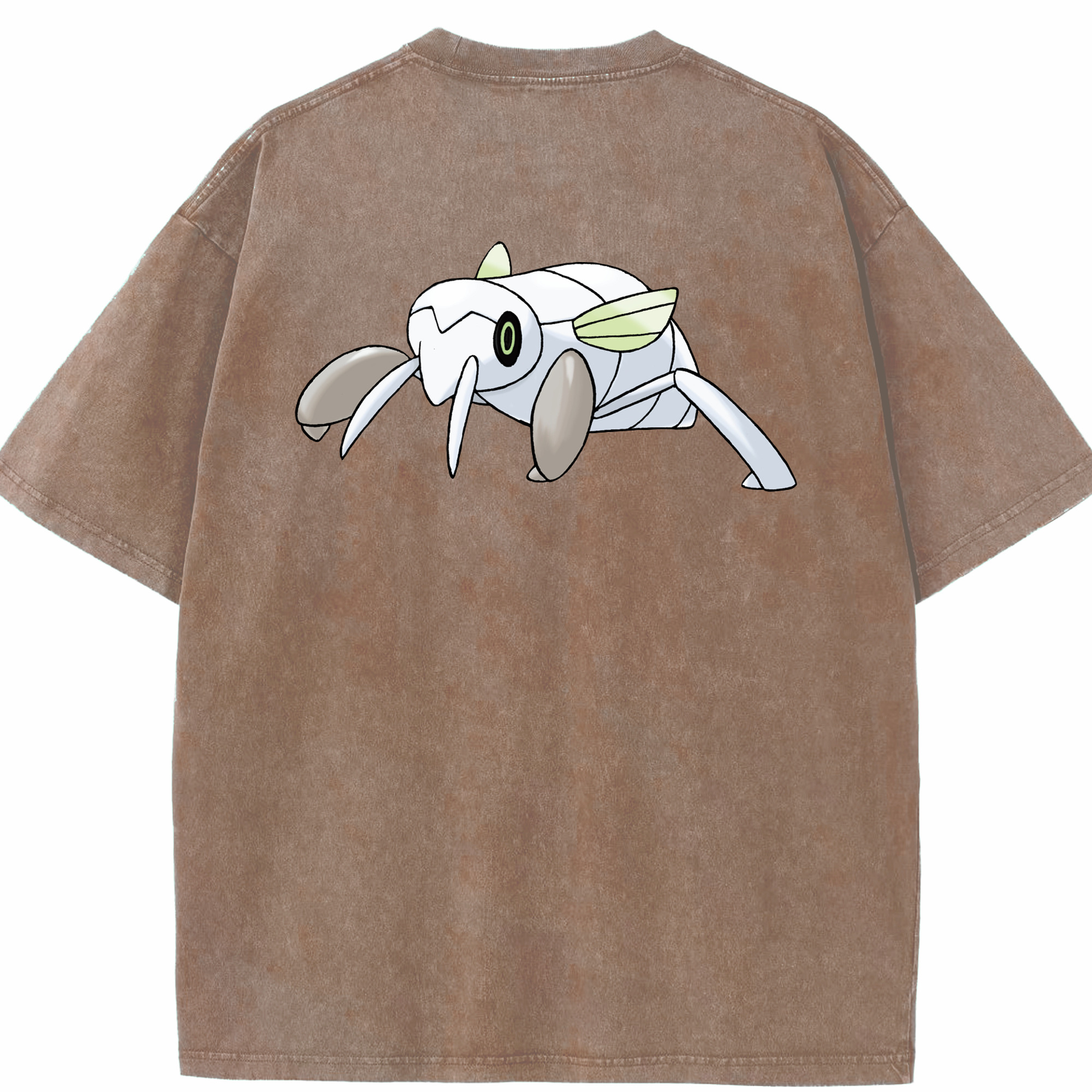 （画像用） ポケットモンスター Pokémon 綿100% ヴィンテージ風 半袖Tシャツ（背面プリント）