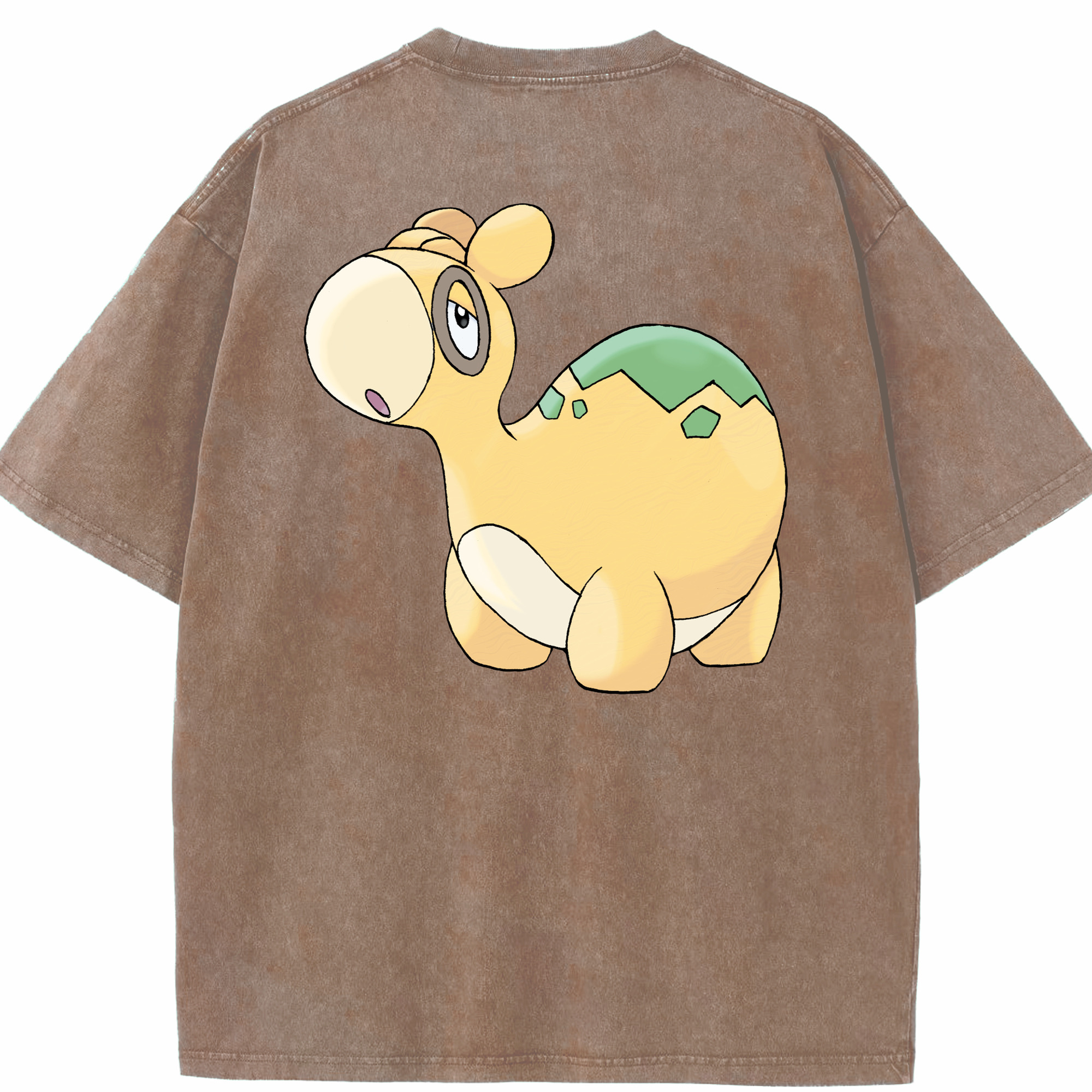 （画像用） ポケットモンスター Pokémon 綿100% ヴィンテージ風 半袖Tシャツ（背面プリント）