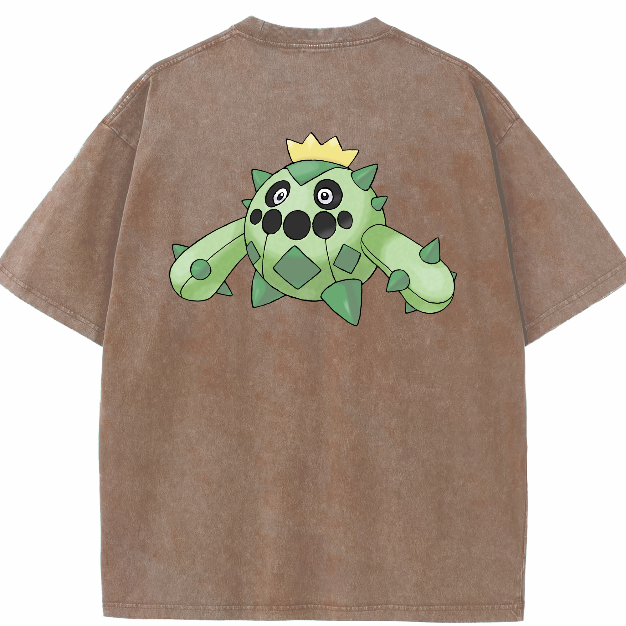（画像用） ポケットモンスター Pokémon 綿100% ヴィンテージ風 半袖Tシャツ（背面プリント）