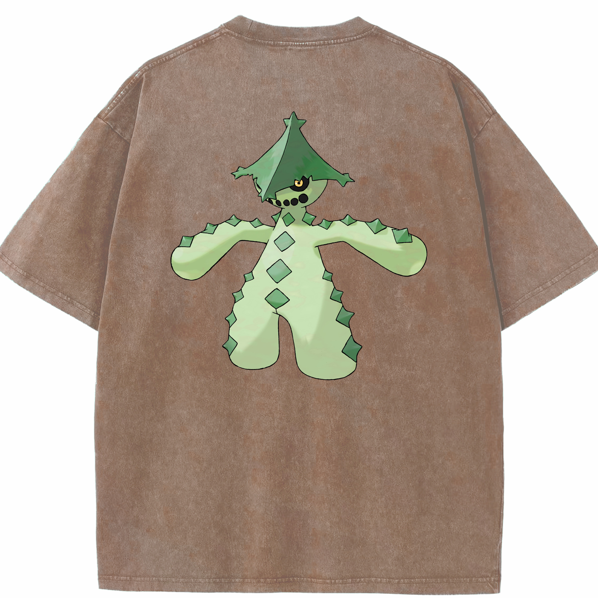 （画像用） ポケットモンスター Pokémon 綿100% ヴィンテージ風 半袖Tシャツ（背面プリント）