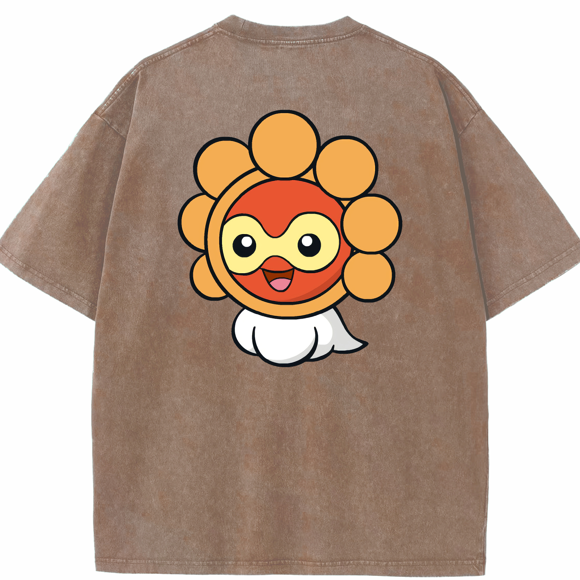 （画像用） ポケットモンスター Pokémon 綿100% ヴィンテージ風 半袖Tシャツ（背面プリント）