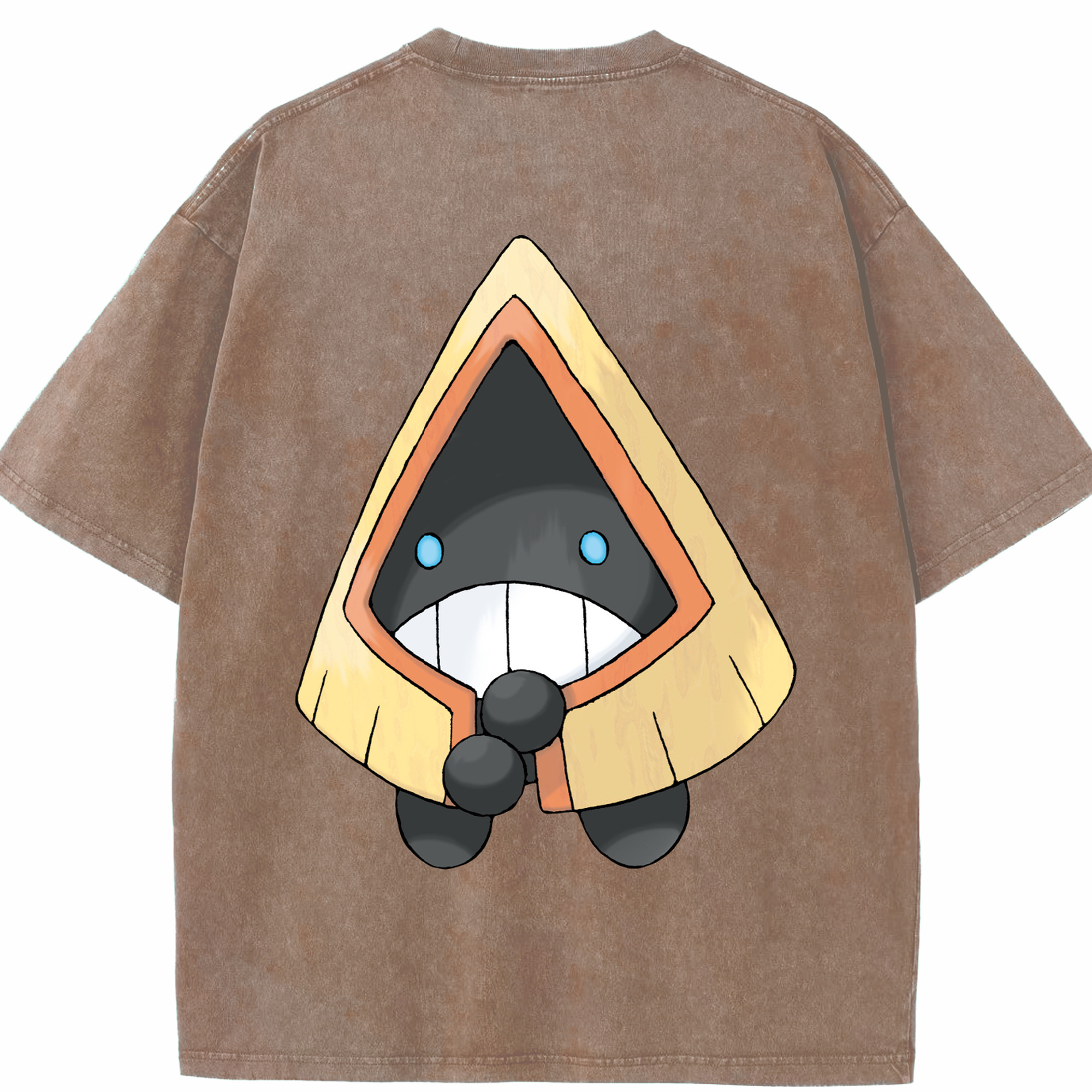（画像用） ポケットモンスター Pokémon 綿100% ヴィンテージ風 半袖Tシャツ（背面プリント）