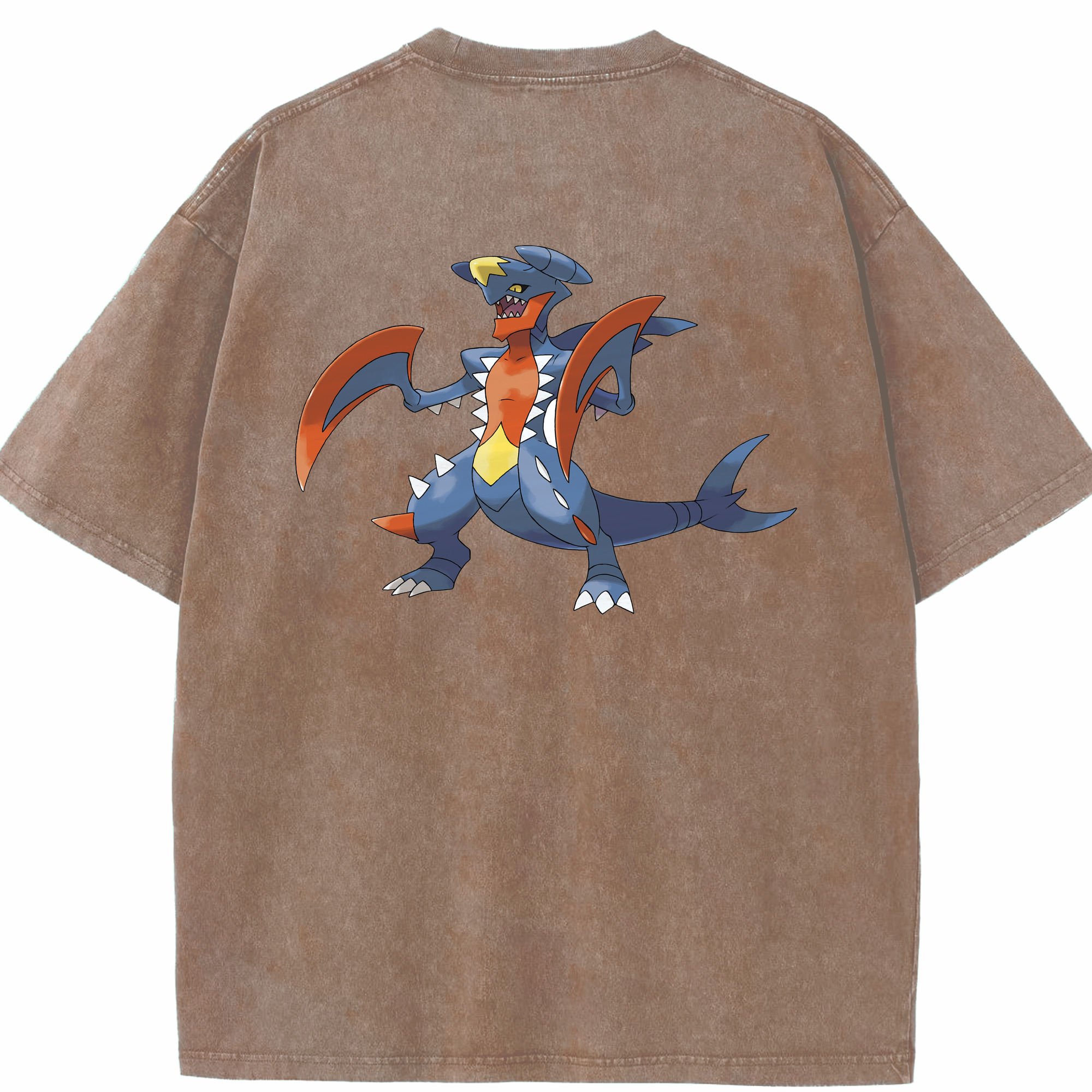 （画像用） ポケットモンスター Pokémon 綿100% ヴィンテージ風 半袖Tシャツ（背面プリント）
