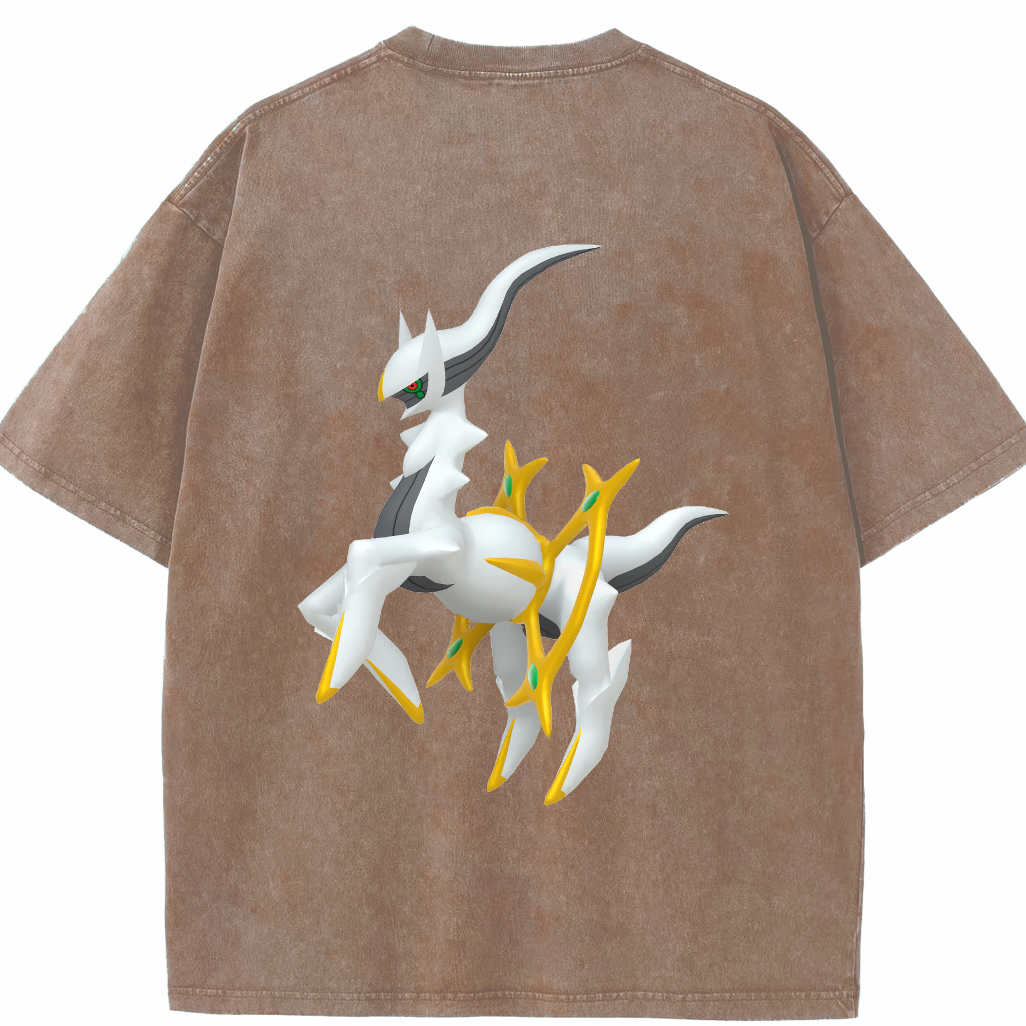（画像用） ポケットモンスター Pokémon 綿100% ヴィンテージ風 半袖Tシャツ（背面プリント）