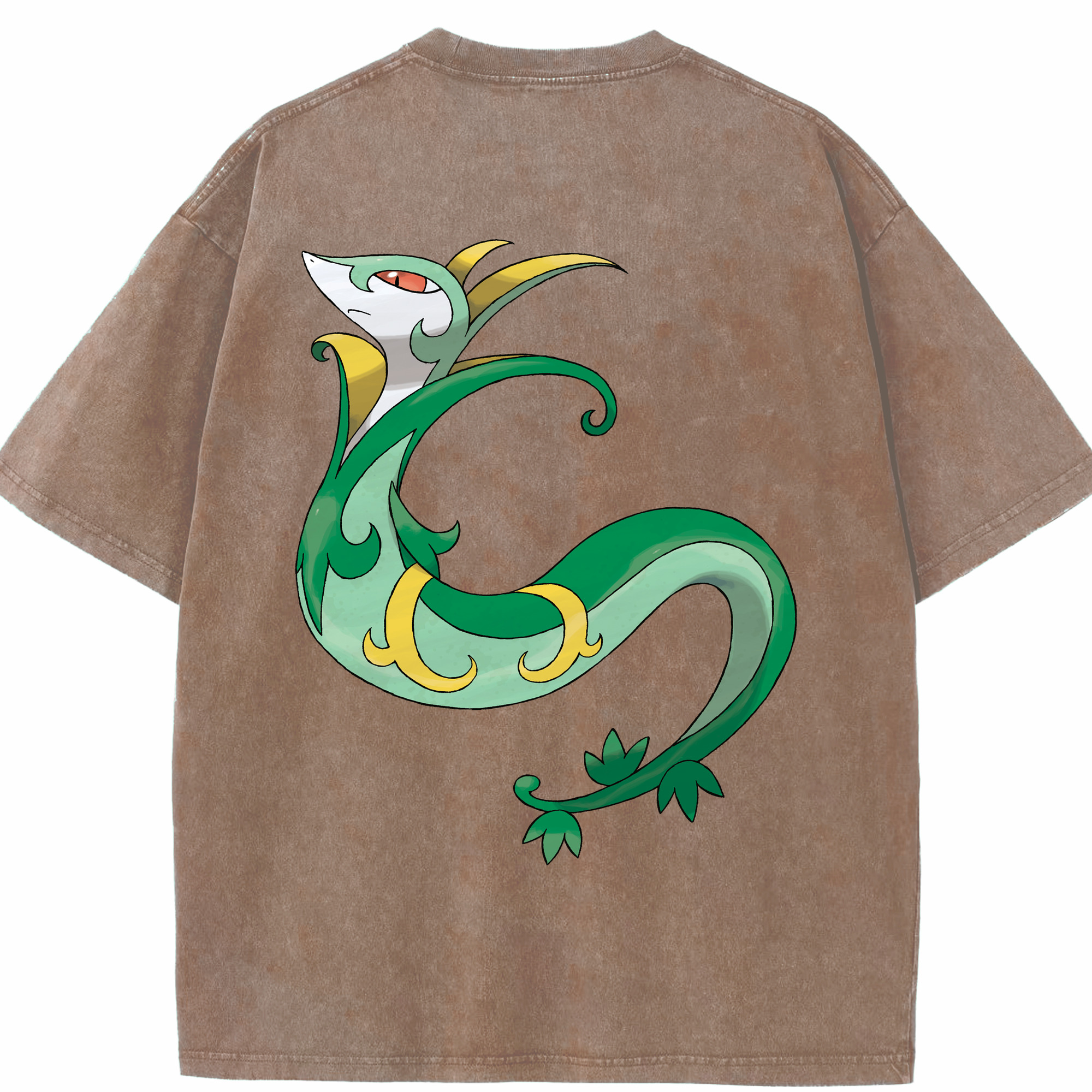 （画像用） ポケットモンスター Pokémon 綿100% ヴィンテージ風 半袖Tシャツ（背面プリント）