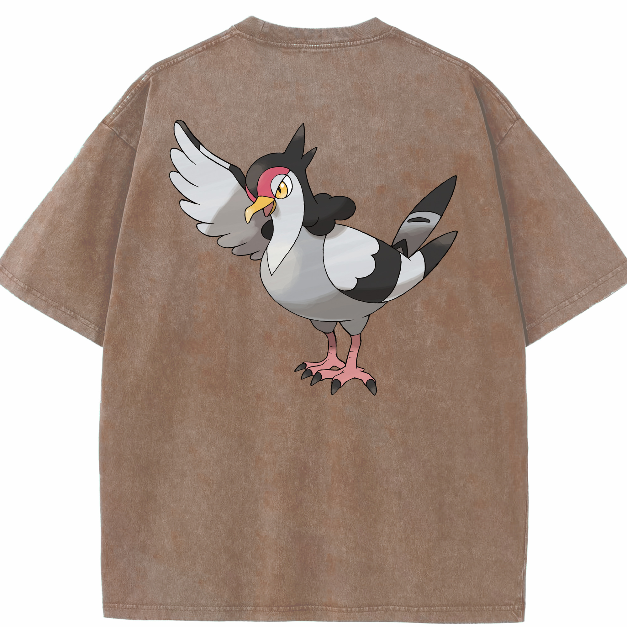 （画像用） ポケットモンスター Pokémon 綿100% ヴィンテージ風 半袖Tシャツ（背面プリント）