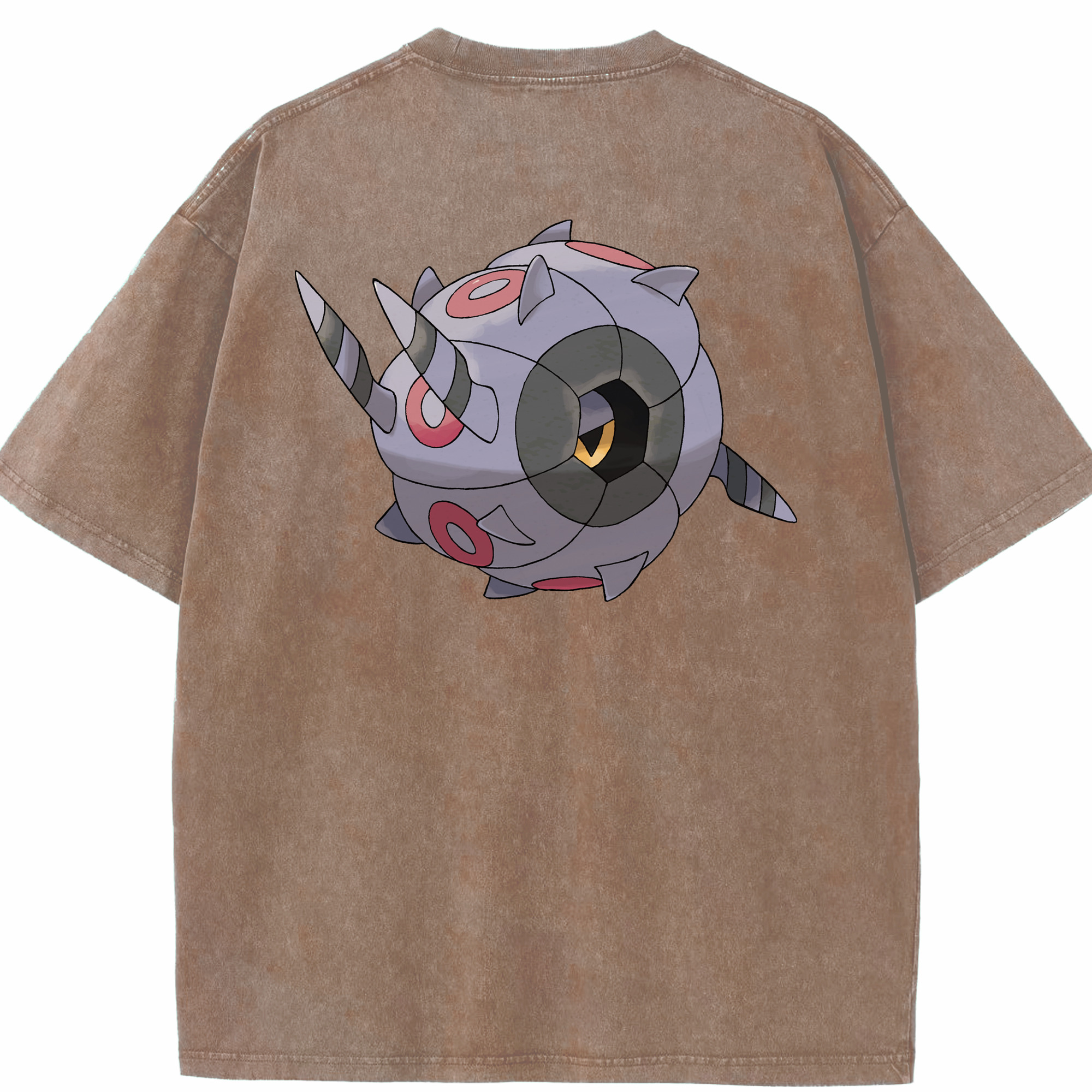 （画像用） ポケットモンスター Pokémon 綿100% ヴィンテージ風 半袖Tシャツ（背面プリント）