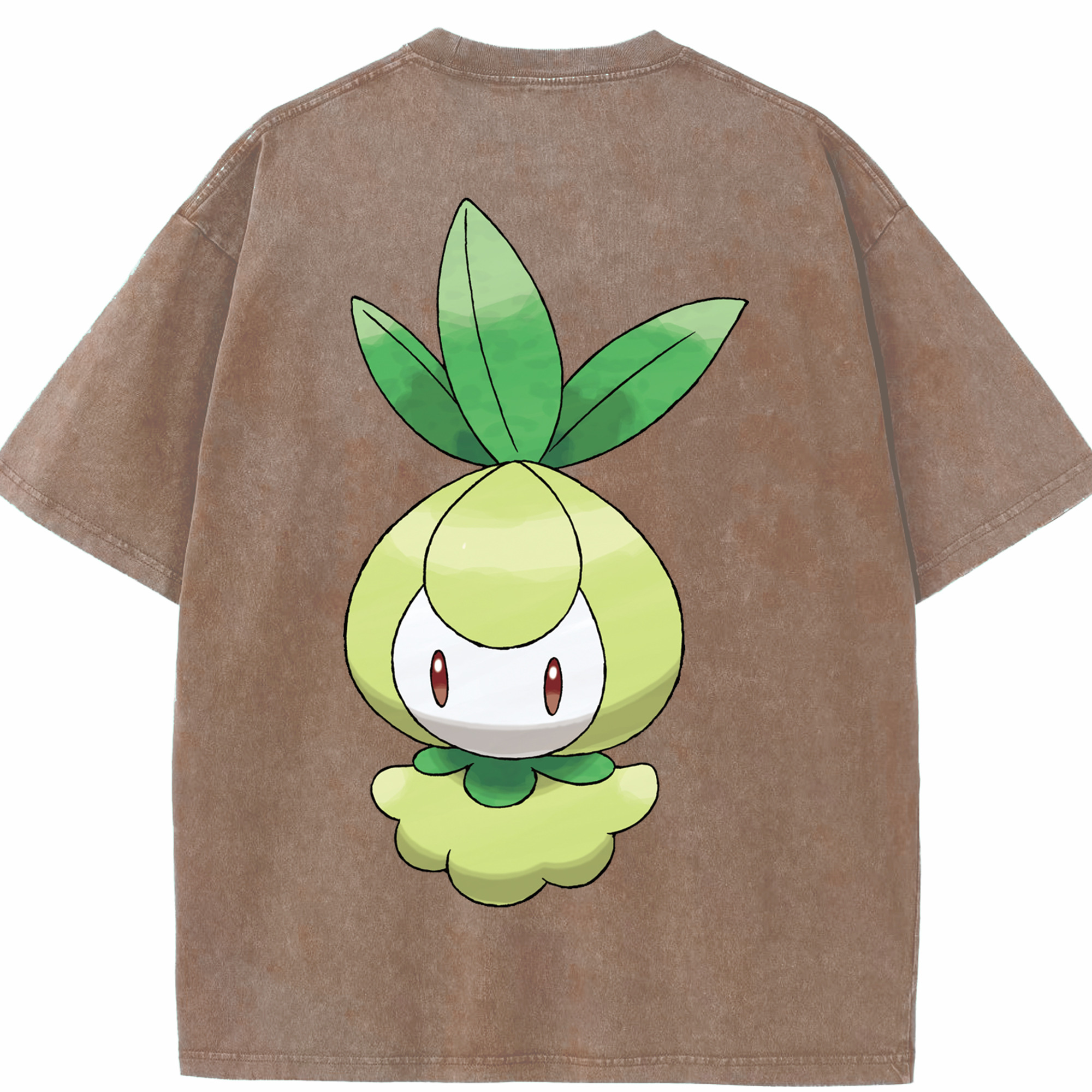 （画像用） ポケットモンスター Pokémon 綿100% ヴィンテージ風 半袖Tシャツ（背面プリント）