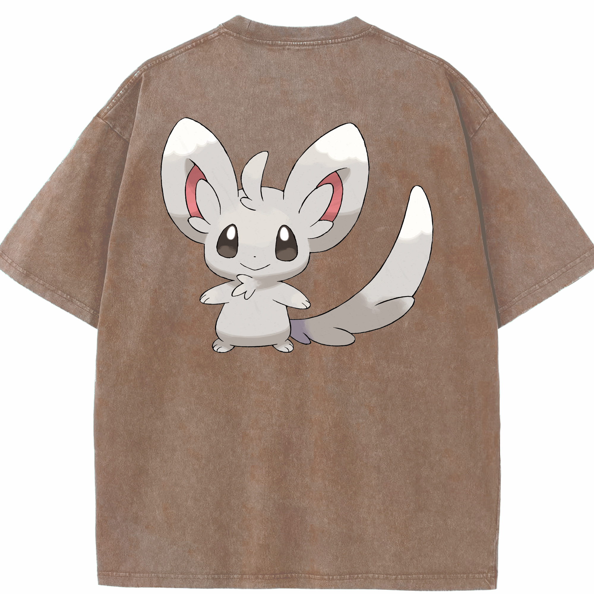 （画像用） ポケットモンスター Pokémon 綿100% ヴィンテージ風 半袖Tシャツ（背面プリント）