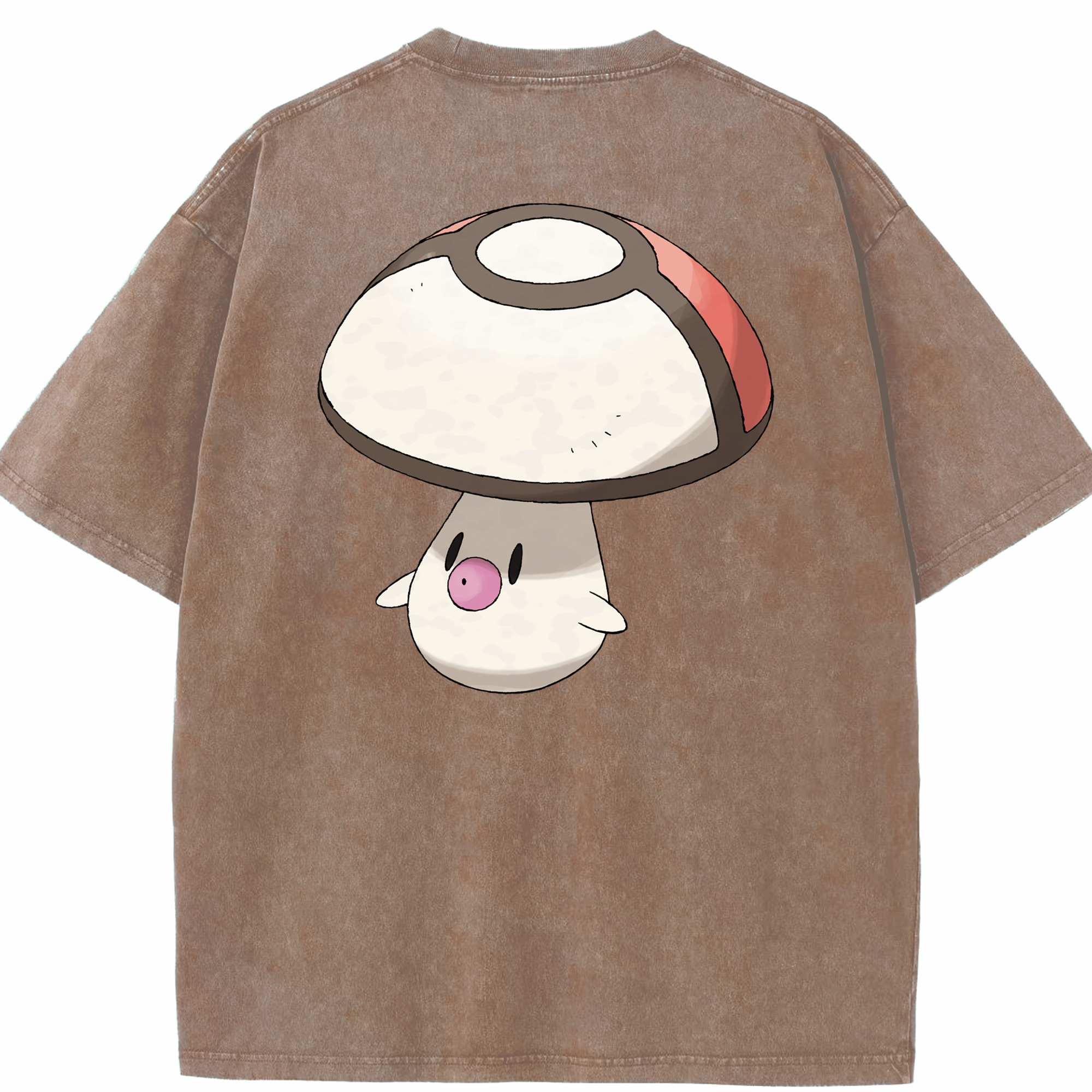 （画像用） ポケットモンスター Pokémon 綿100% ヴィンテージ風 半袖Tシャツ（背面プリント）