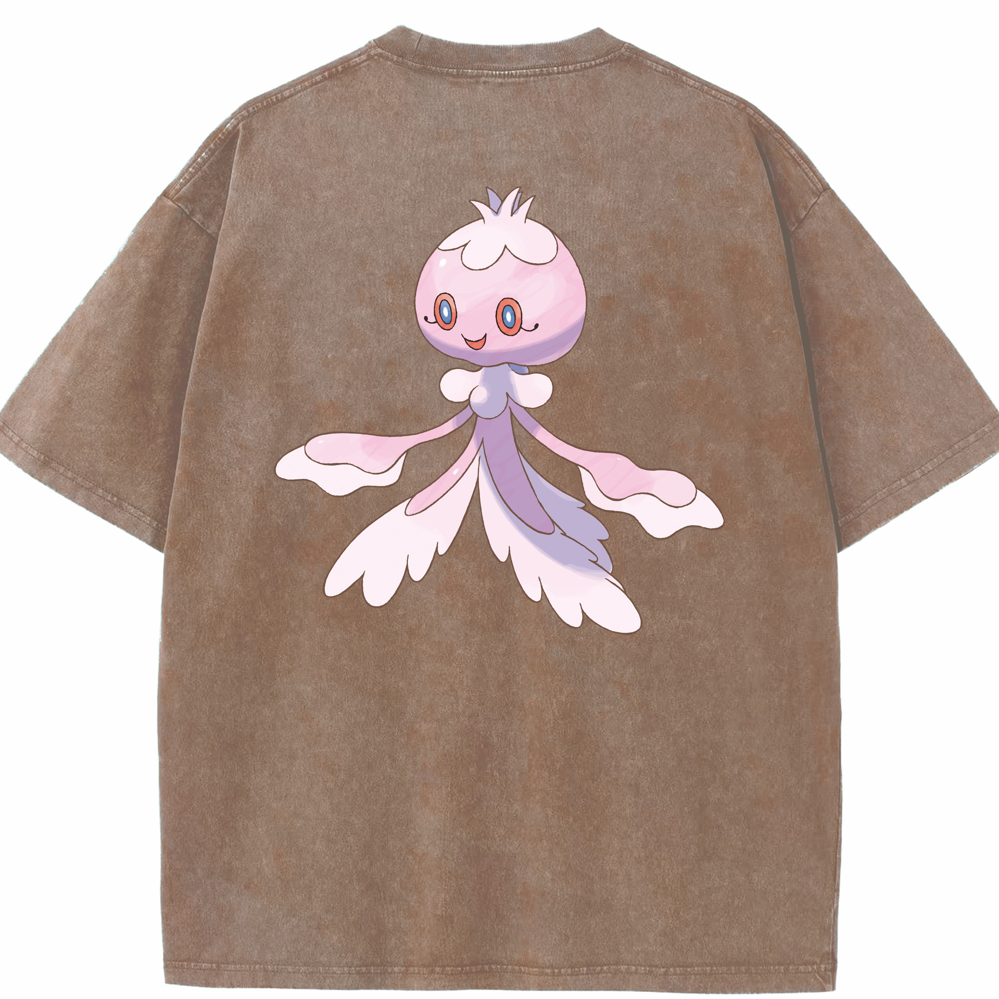 （画像用） ポケットモンスター Pokémon 綿100% ヴィンテージ風 半袖Tシャツ（背面プリント）