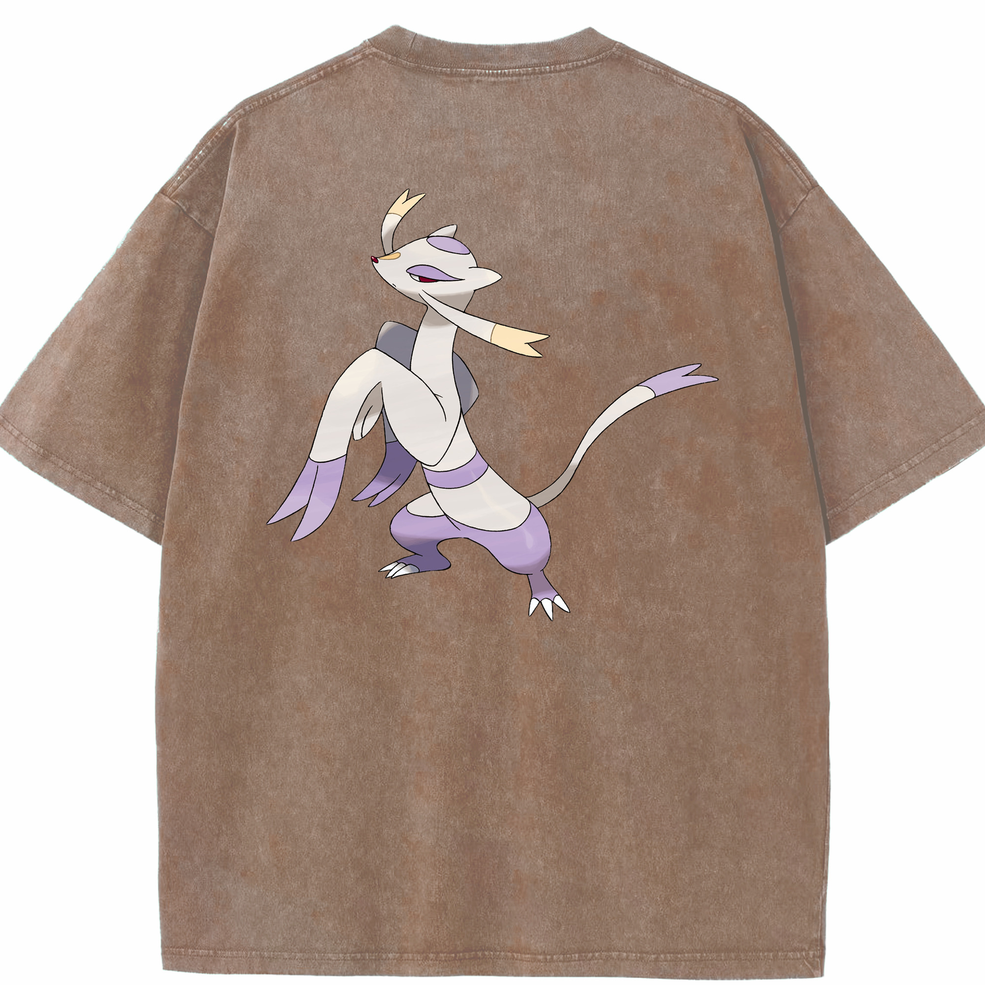 （画像用） ポケットモンスター Pokémon 綿100% ヴィンテージ風 半袖Tシャツ（背面プリント）
