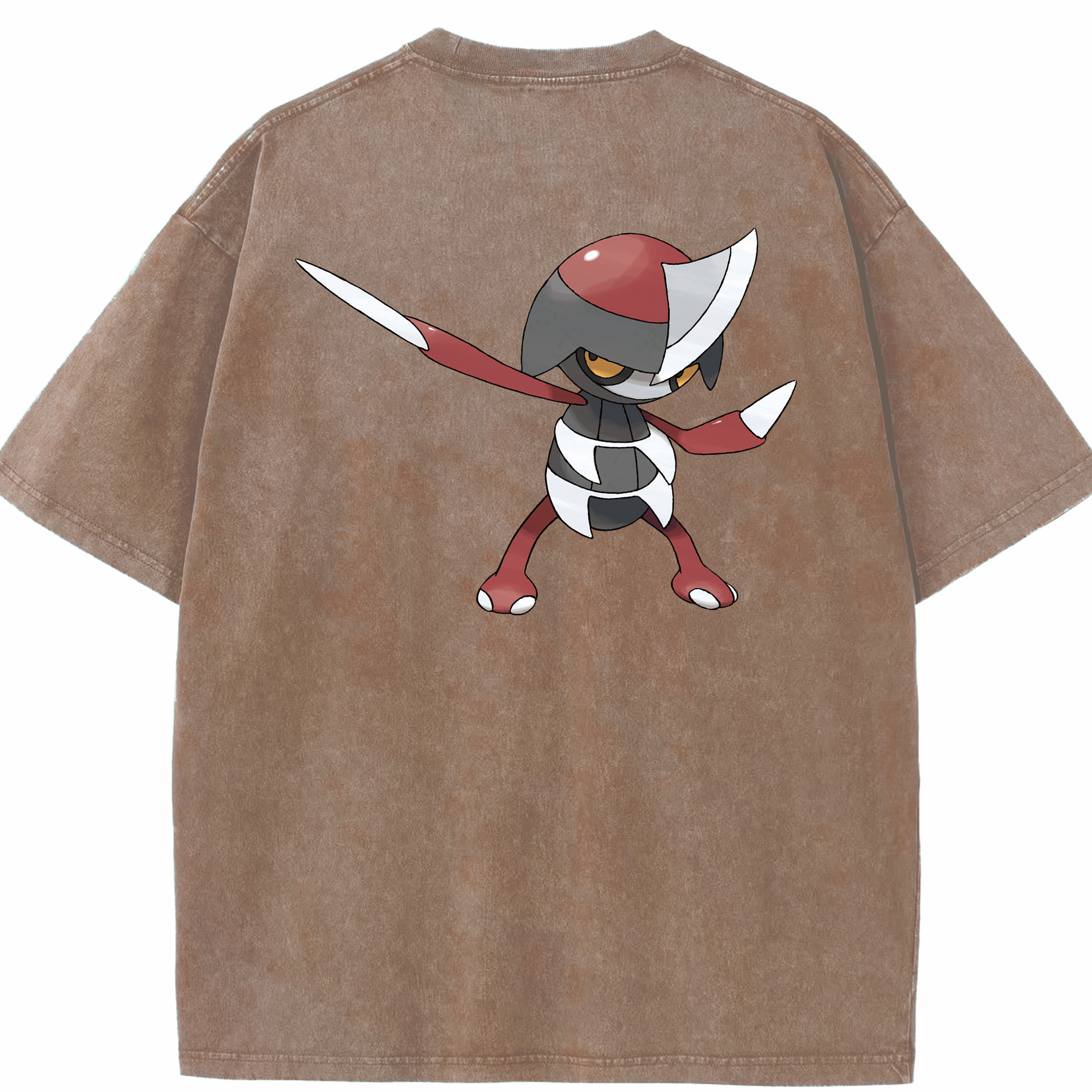（画像用） ポケットモンスター Pokémon 綿100% ヴィンテージ風 半袖Tシャツ（背面プリント）