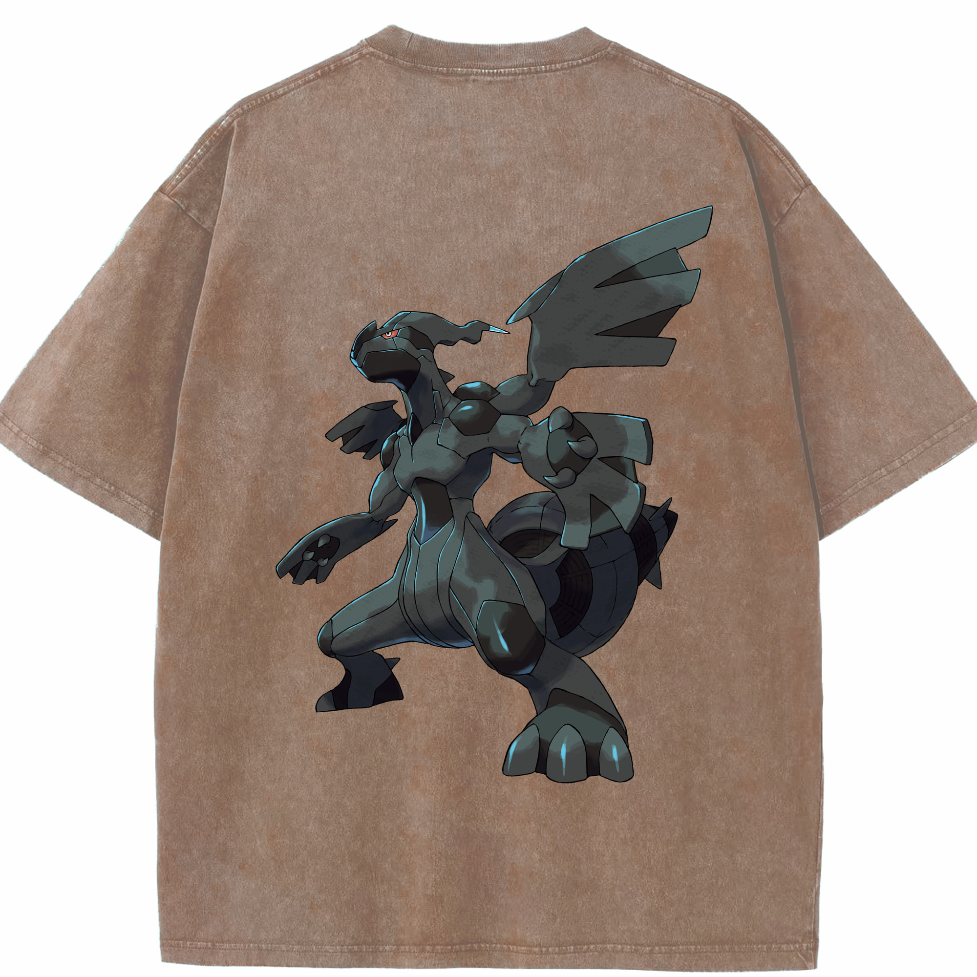 （画像用） ポケットモンスター Pokémon 綿100% ヴィンテージ風 半袖Tシャツ（背面プリント）