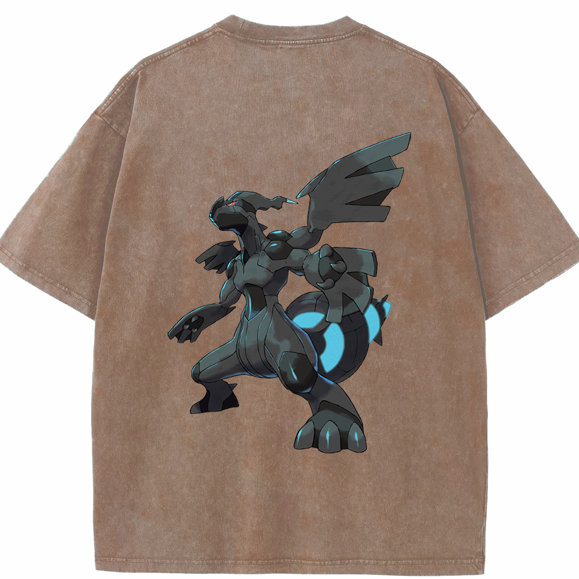 （画像用） ポケットモンスター Pokémon 綿100% ヴィンテージ風 半袖Tシャツ（背面プリント）