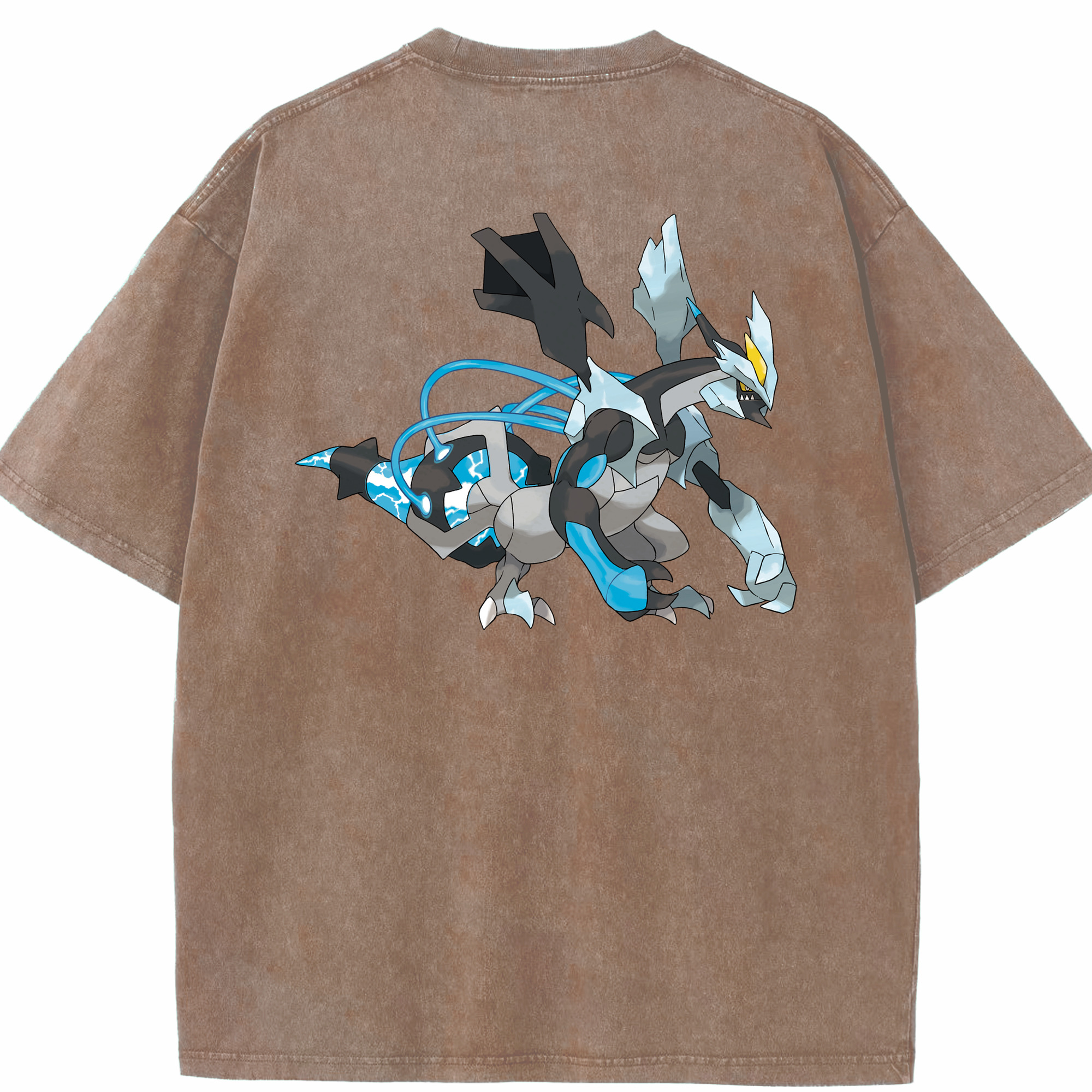（画像用） ポケットモンスター Pokémon 綿100% ヴィンテージ風 半袖Tシャツ（背面プリント）