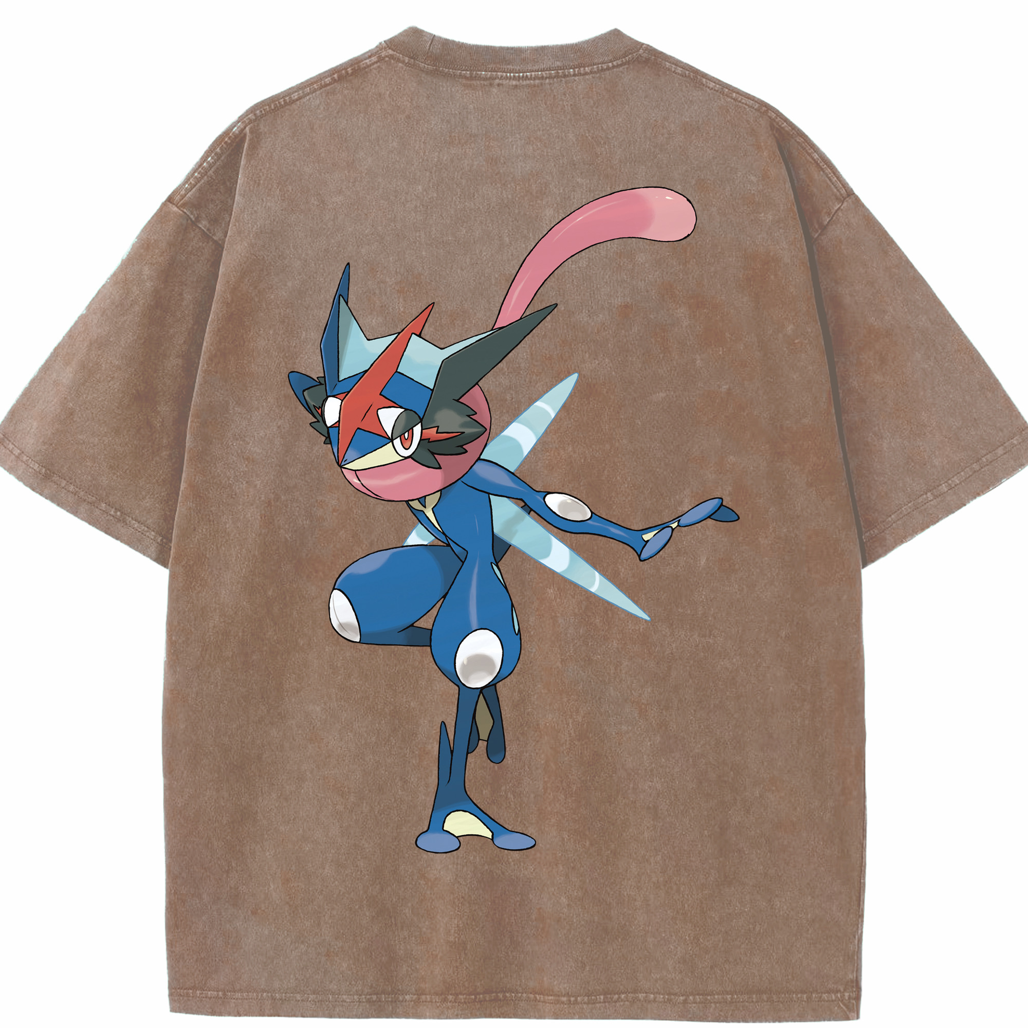 （画像用） ポケットモンスター Pokémon 綿100% ヴィンテージ風 半袖Tシャツ（背面プリント）