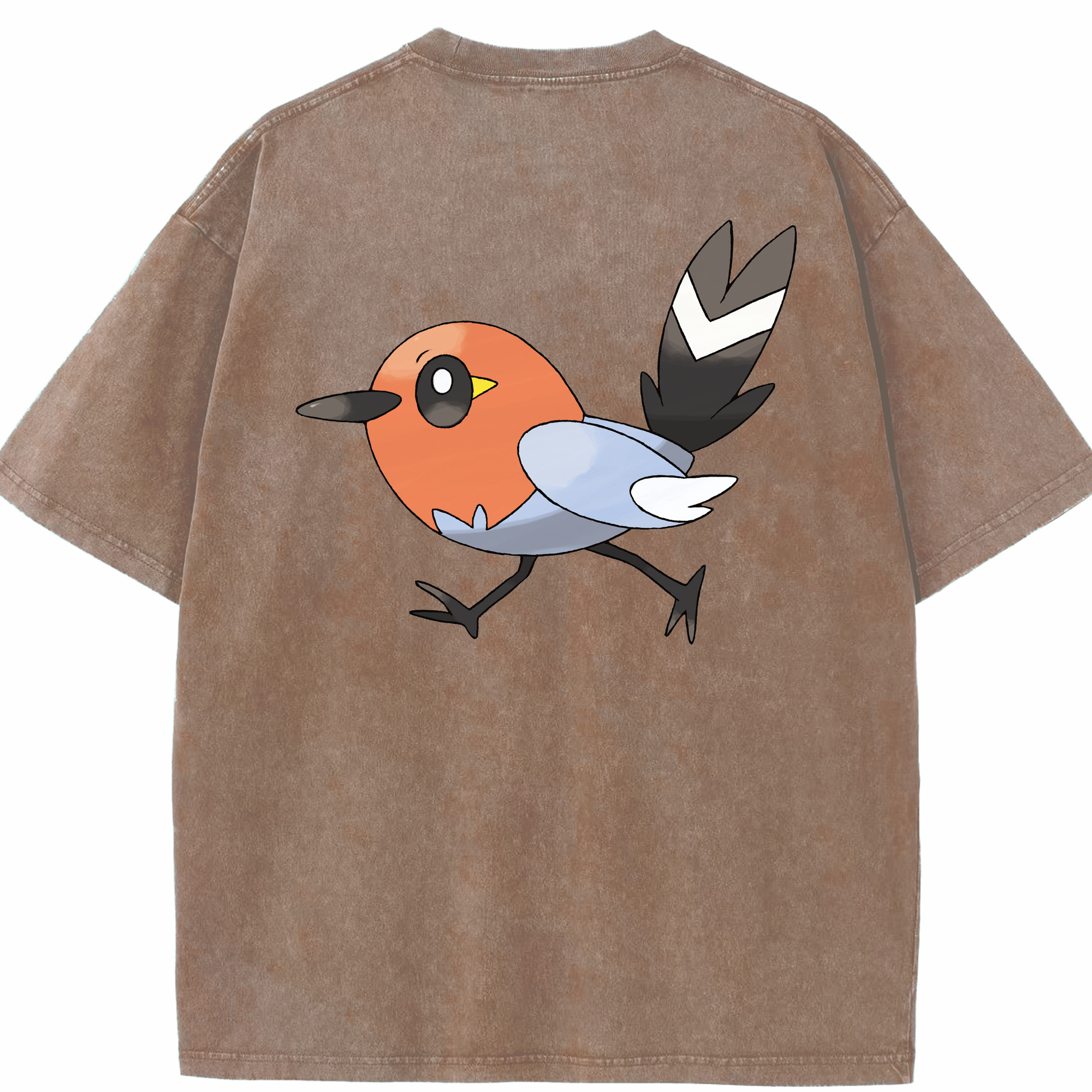 （画像用） ポケットモンスター Pokémon 綿100% ヴィンテージ風 半袖Tシャツ（背面プリント）