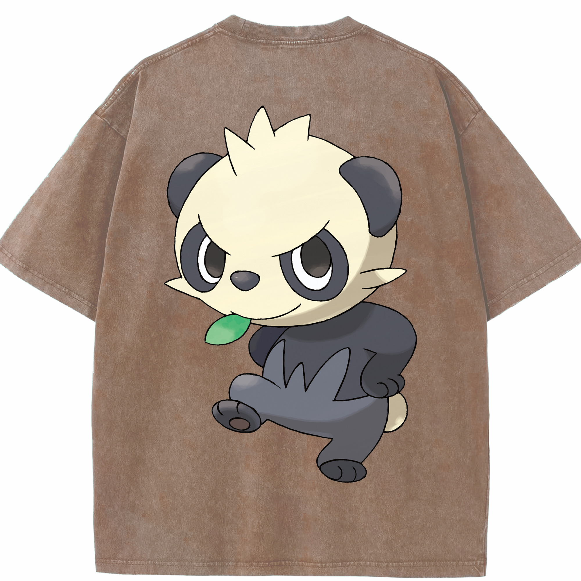 （画像用） ポケットモンスター Pokémon 綿100% ヴィンテージ風 半袖Tシャツ（背面プリント）