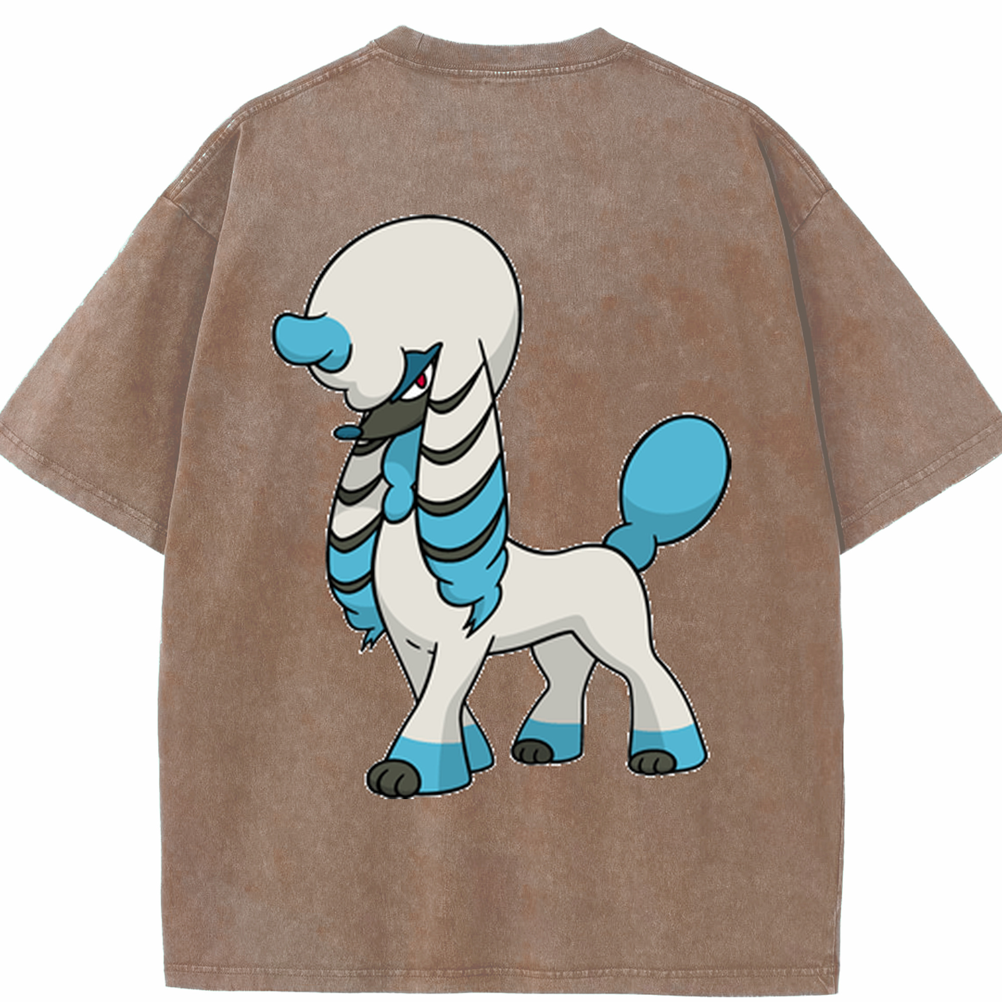 （画像用） ポケットモンスター Pokémon 綿100% ヴィンテージ風 半袖Tシャツ（背面プリント）