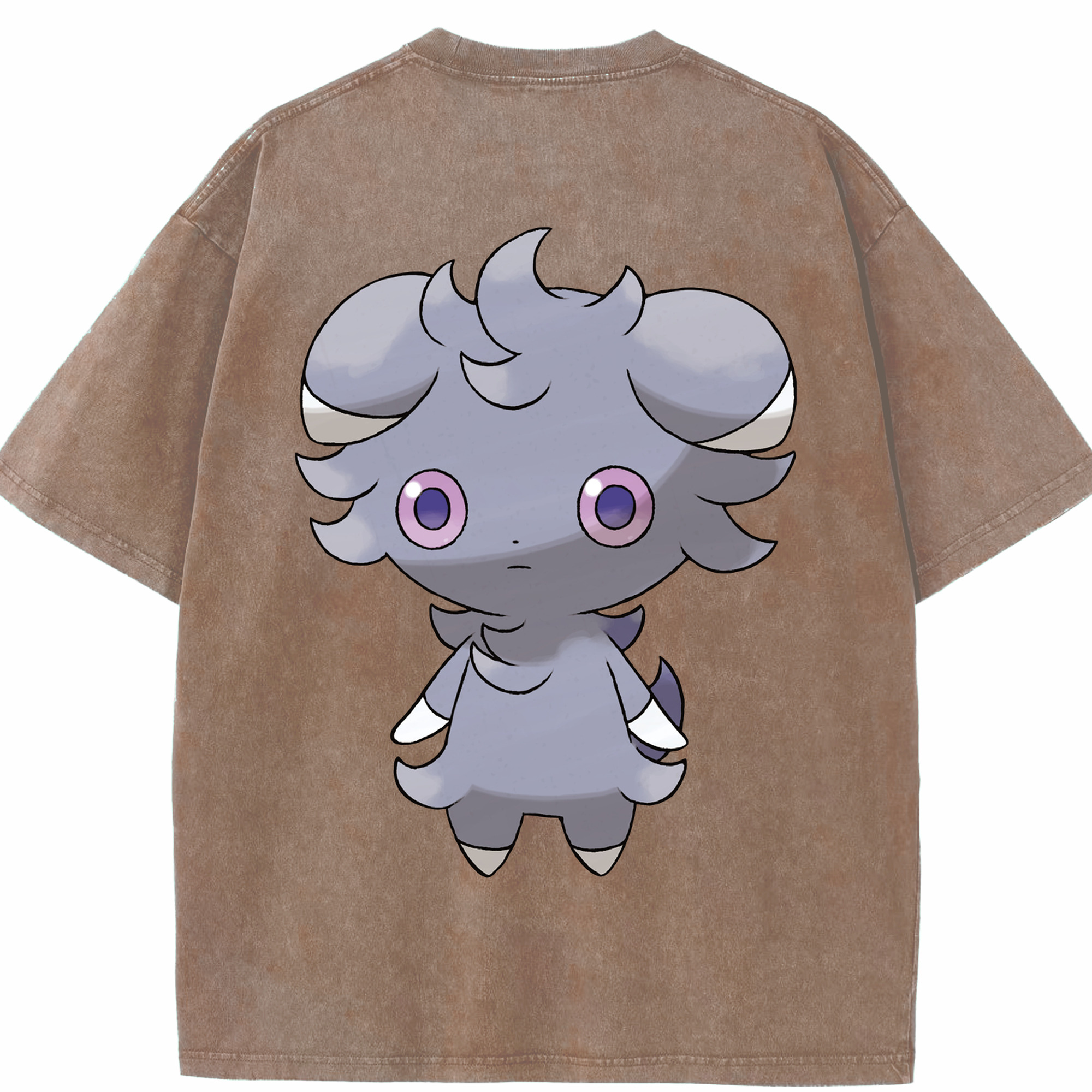 （画像用） ポケットモンスター Pokémon 綿100% ヴィンテージ風 半袖Tシャツ（背面プリント）