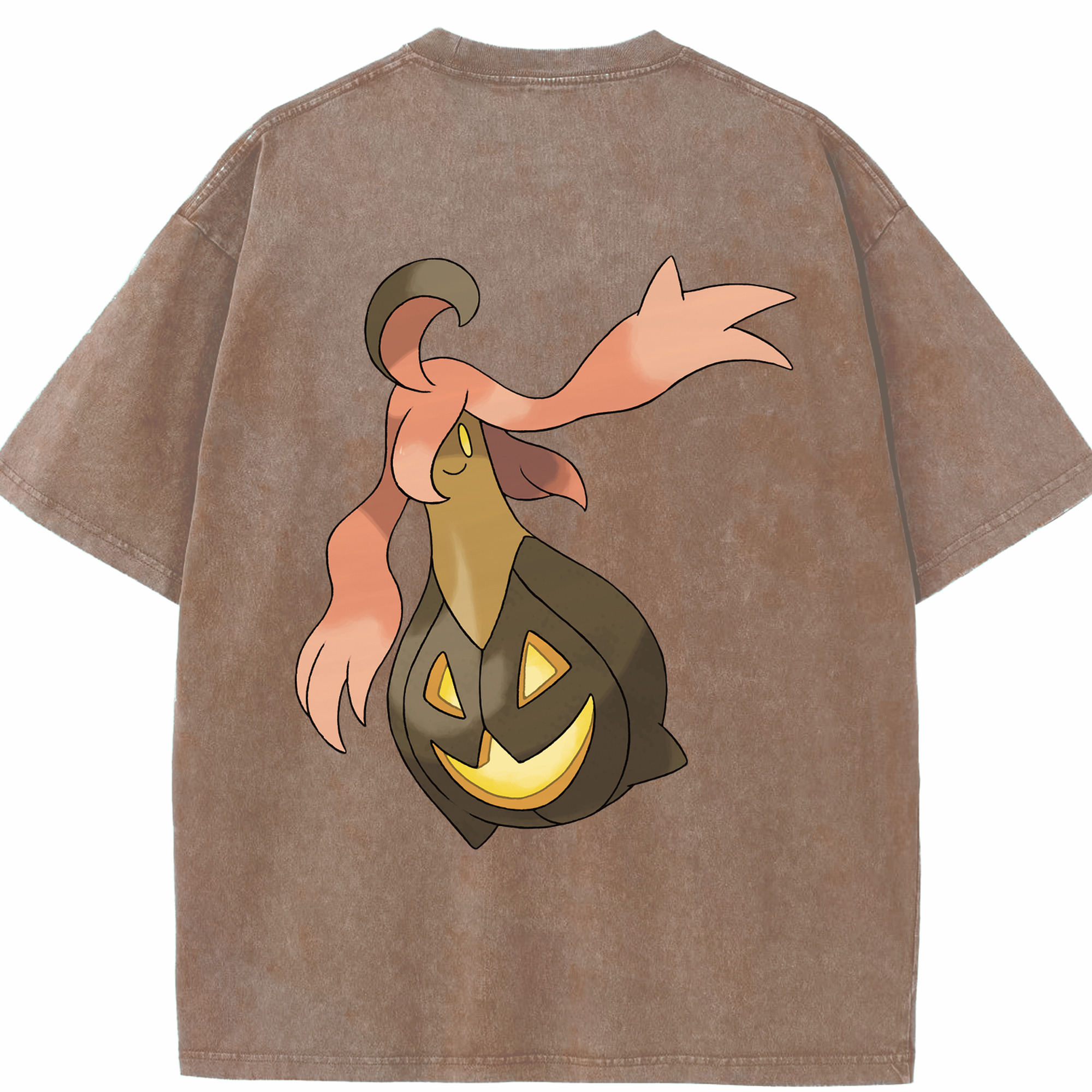 （画像用） ポケットモンスター Pokémon 綿100% ヴィンテージ風 半袖Tシャツ（背面プリント）
