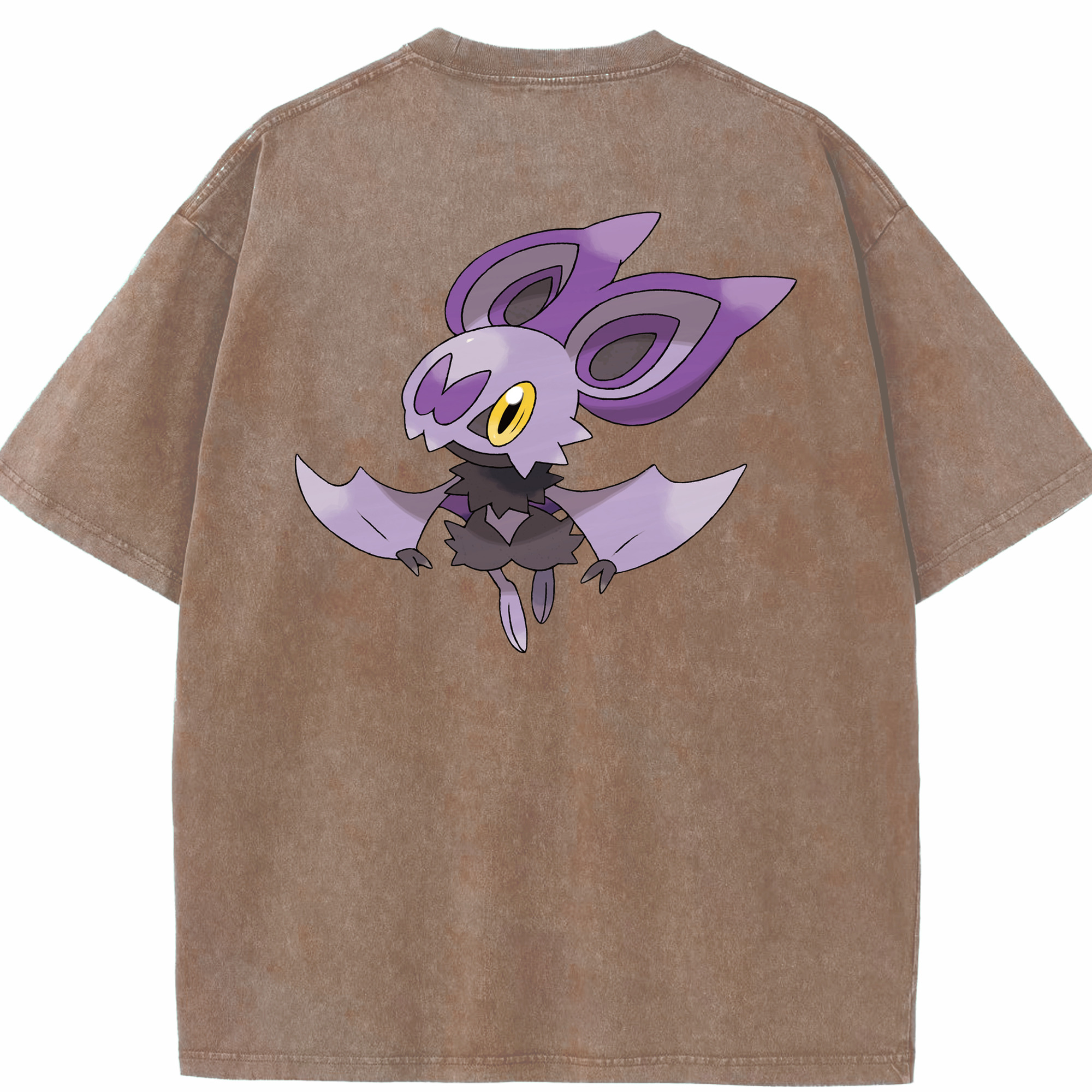 （画像用） ポケットモンスター Pokémon 綿100% ヴィンテージ風 半袖Tシャツ（背面プリント）