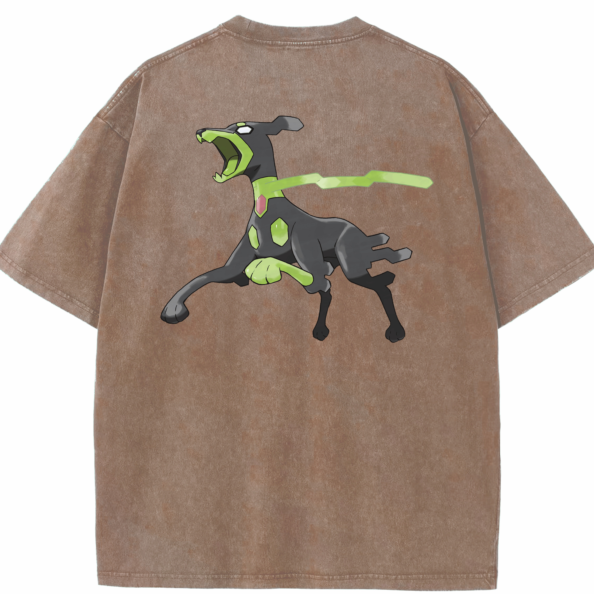 （画像用） ポケットモンスター Pokémon 綿100% ヴィンテージ風 半袖Tシャツ（背面プリント）