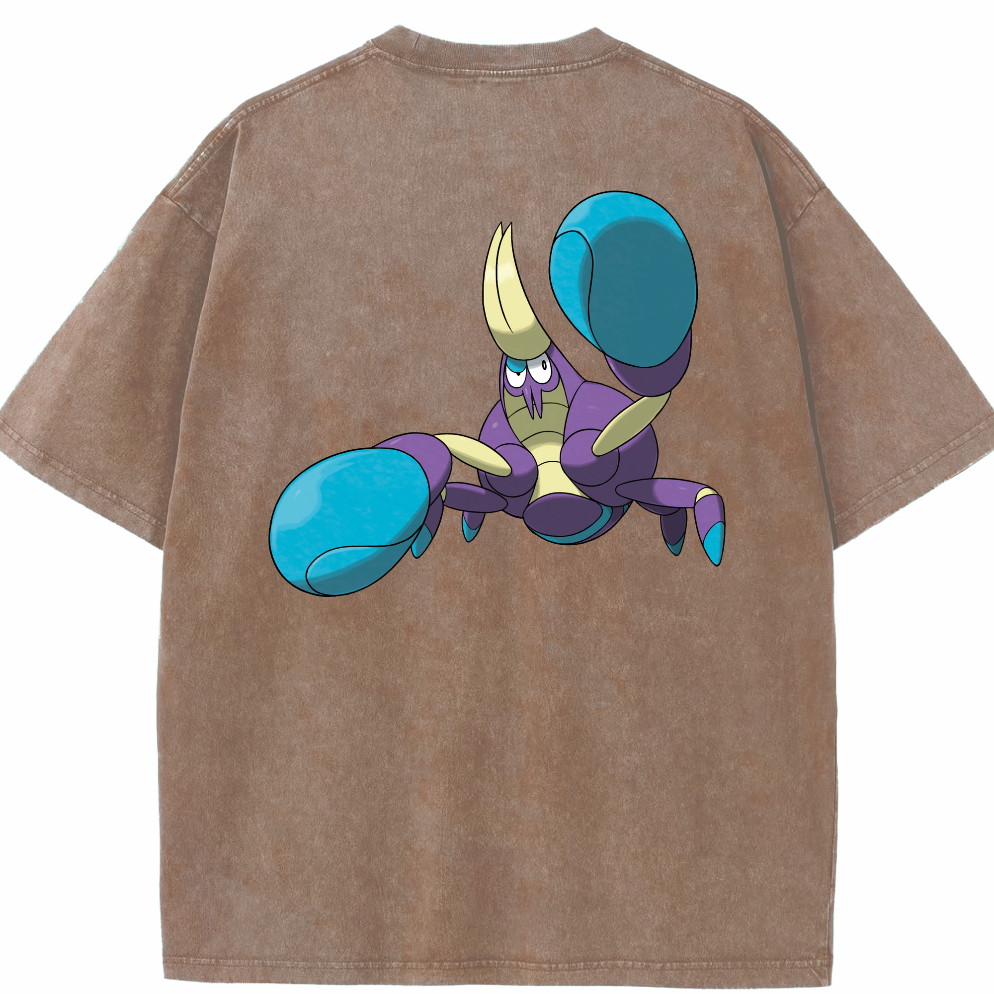 （画像用） ポケットモンスター Pokémon 綿100% ヴィンテージ風 半袖Tシャツ（背面プリント）