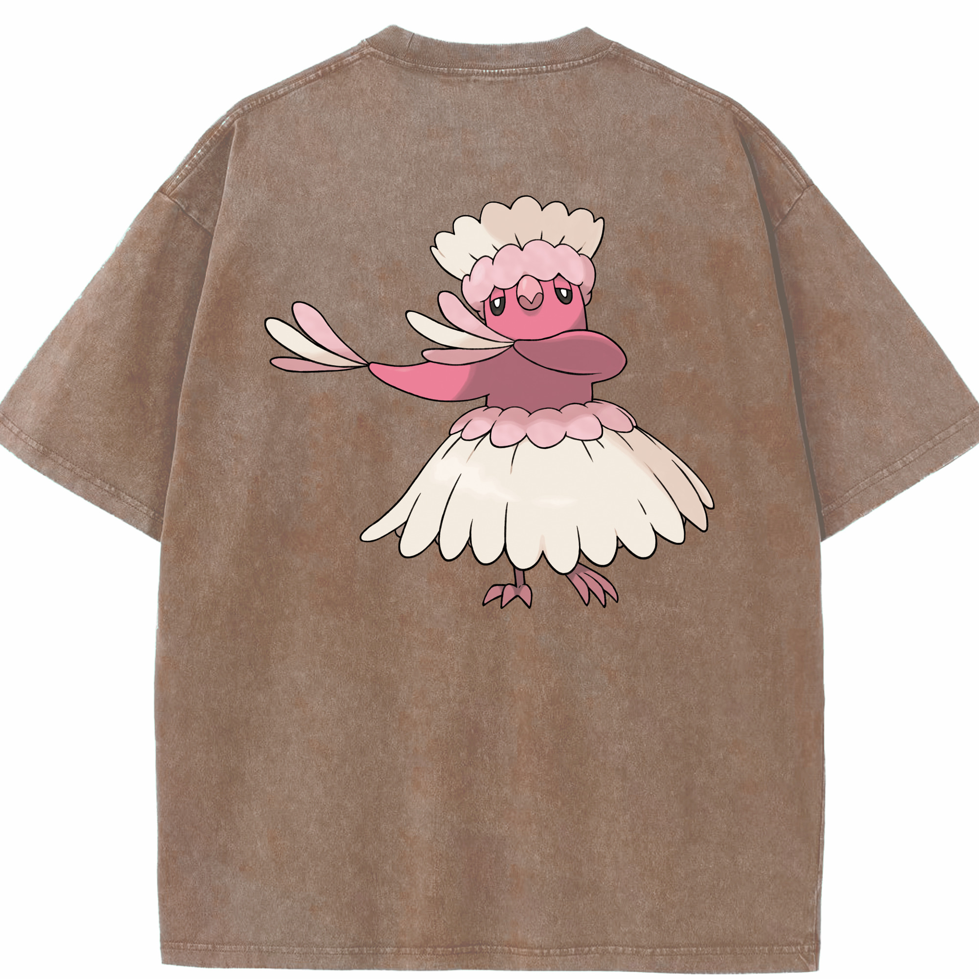 （画像用） ポケットモンスター Pokémon 綿100% ヴィンテージ風 半袖Tシャツ（背面プリント）