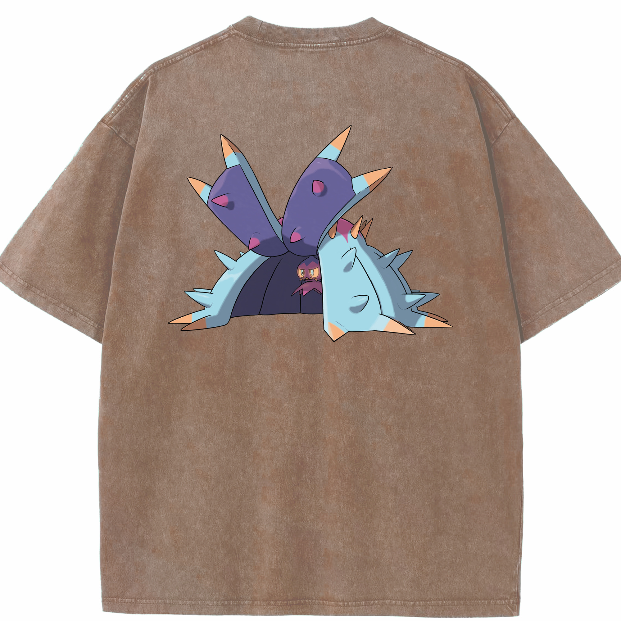 （画像用） ポケットモンスター Pokémon 綿100% ヴィンテージ風 半袖Tシャツ（背面プリント）