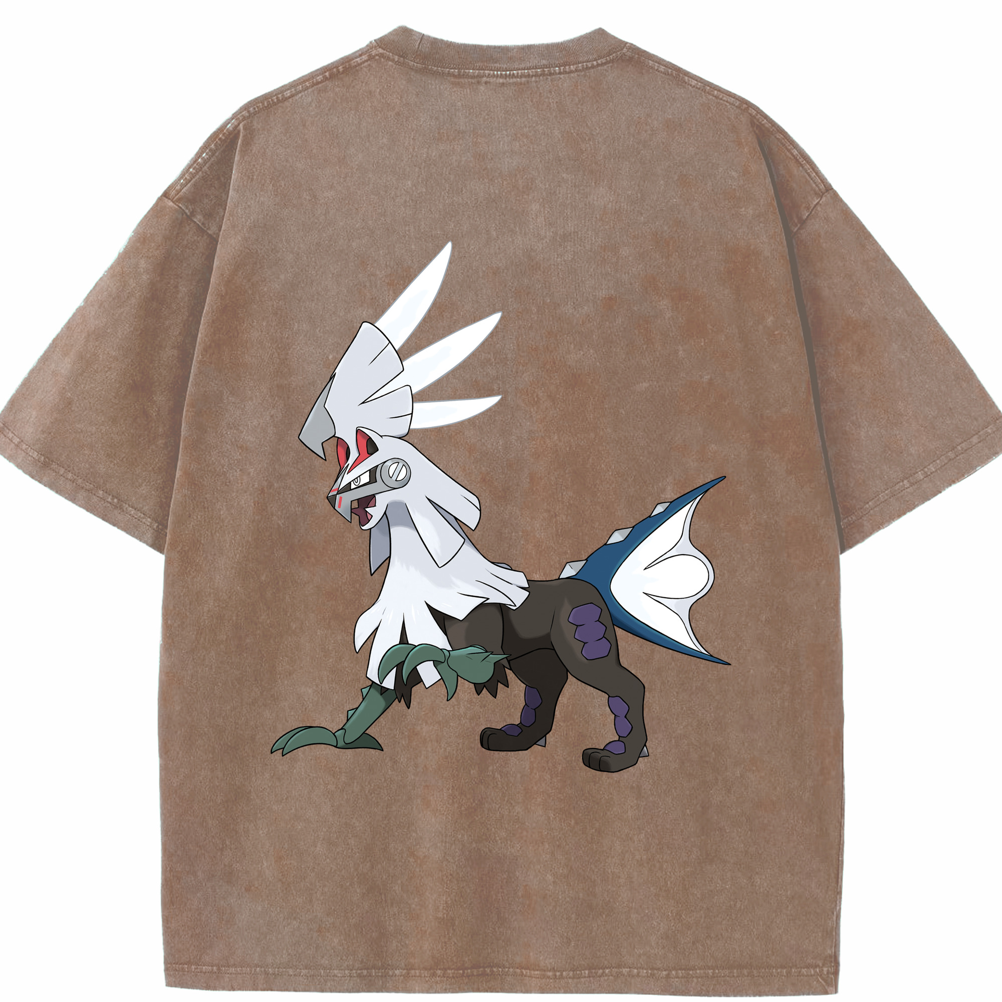（画像用） ポケットモンスター Pokémon 綿100% ヴィンテージ風 半袖Tシャツ（背面プリント）