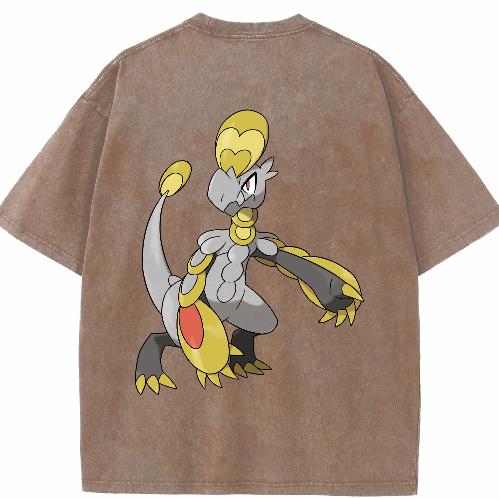 （画像用） ポケットモンスター Pokémon 綿100% ヴィンテージ風 半袖Tシャツ（背面プリント）