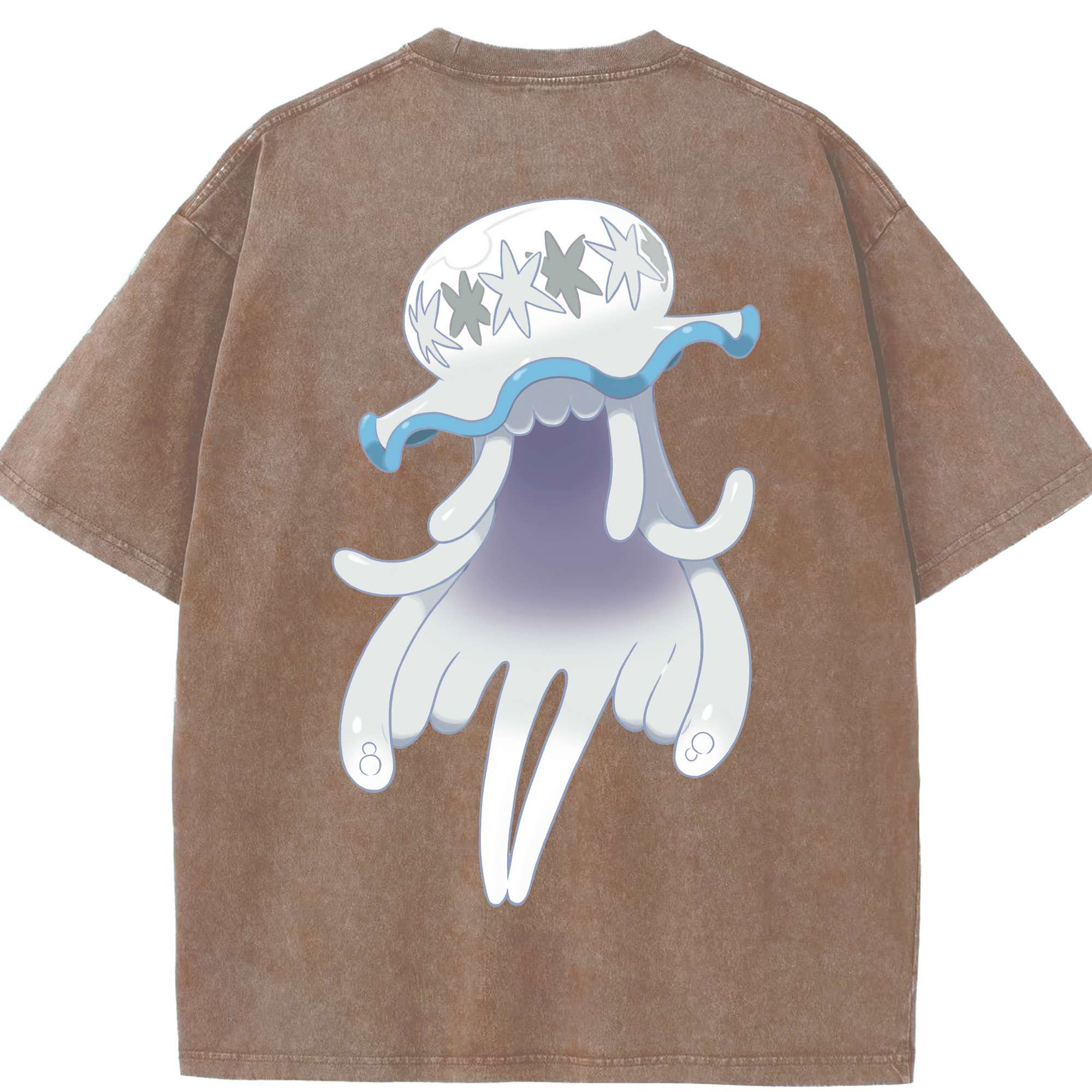 （画像用） ポケットモンスター Pokémon 綿100% ヴィンテージ風 半袖Tシャツ（背面プリント）
