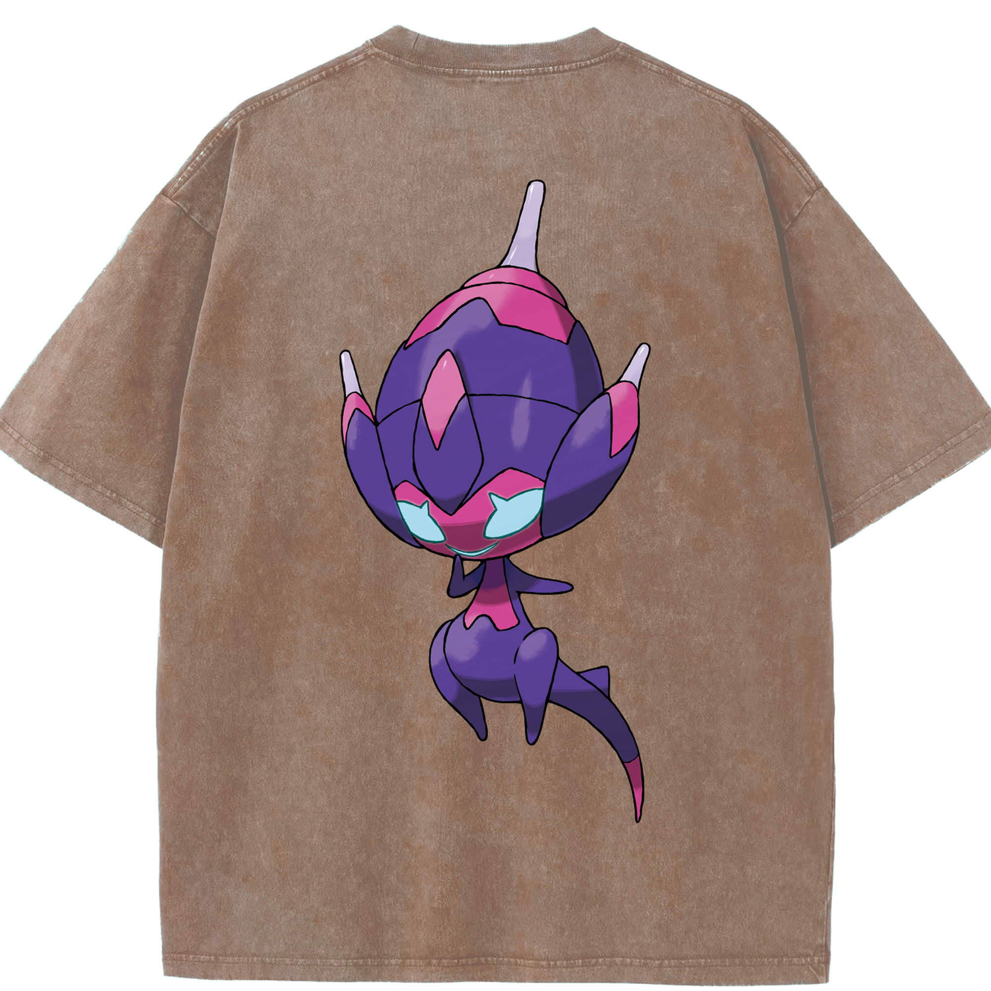 （画像用） ポケットモンスター Pokémon 綿100% ヴィンテージ風 半袖Tシャツ（背面プリント）