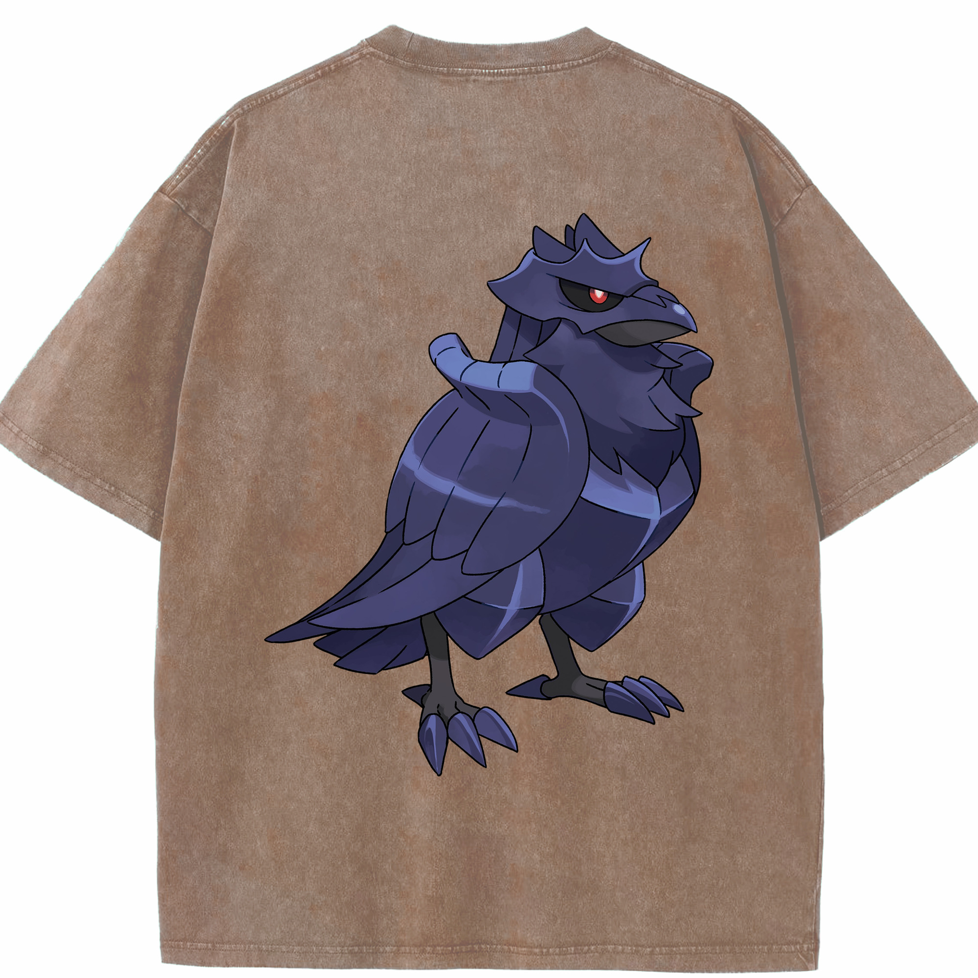 （画像用） ポケットモンスター Pokémon 綿100% ヴィンテージ風 半袖Tシャツ（背面プリント）